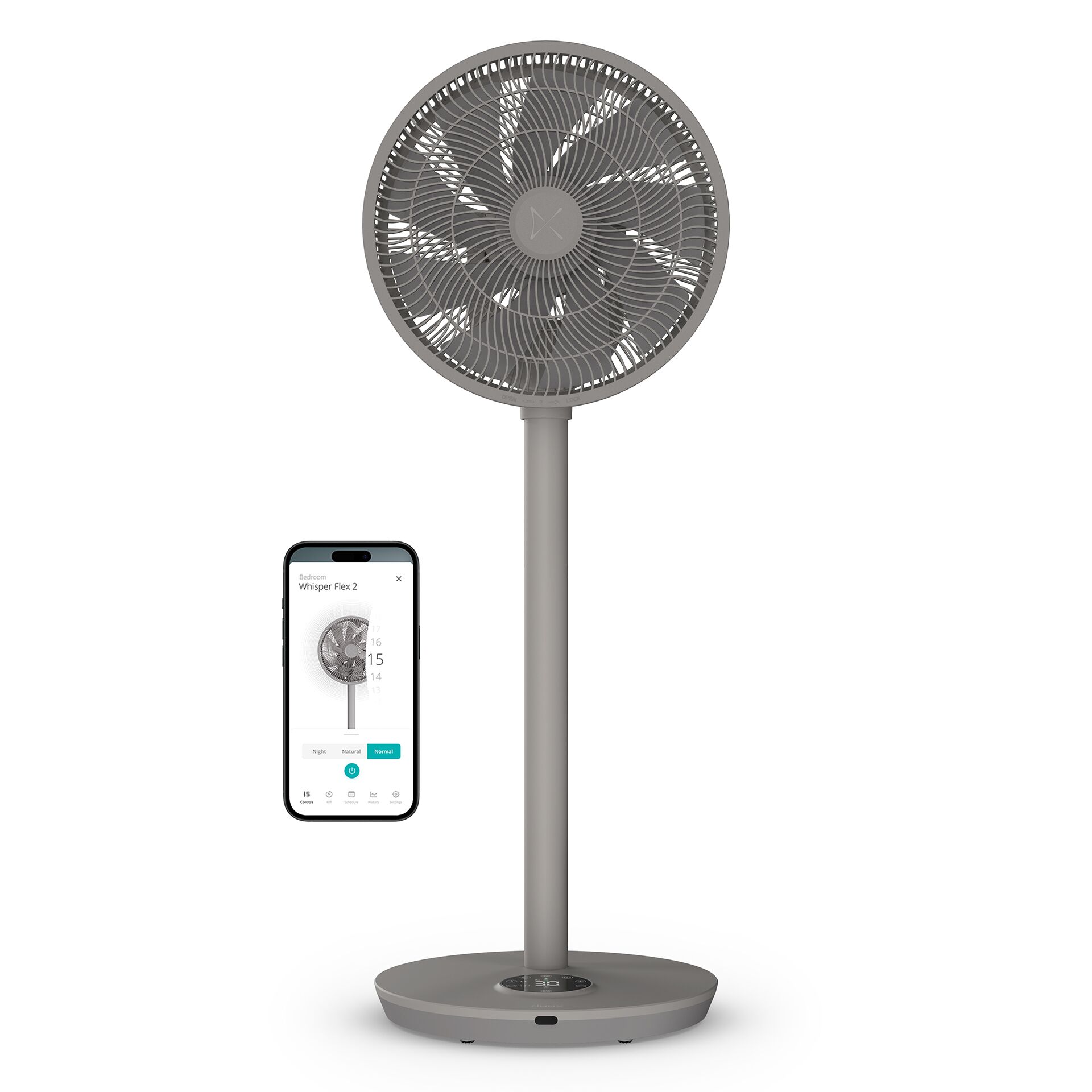Ventilator, Standventilator, Kabellossteuerung, Teleskopstange, Zirkulationsventilator