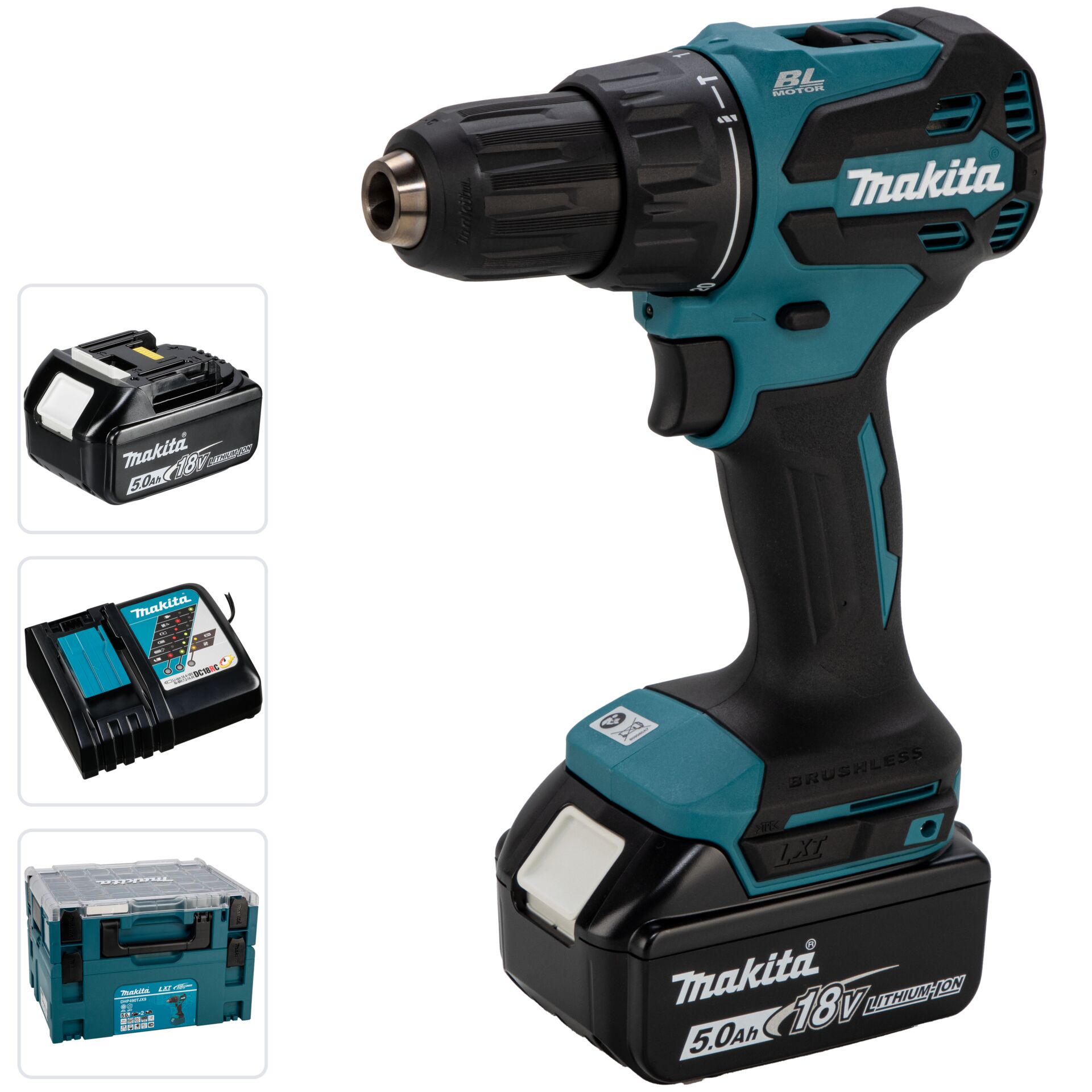 Schrauber, Bohrmaschine, Akkuschrauber, 18V, Makita, Akkuschrauber, Bohrmaschine, 18V, brushless, Makita