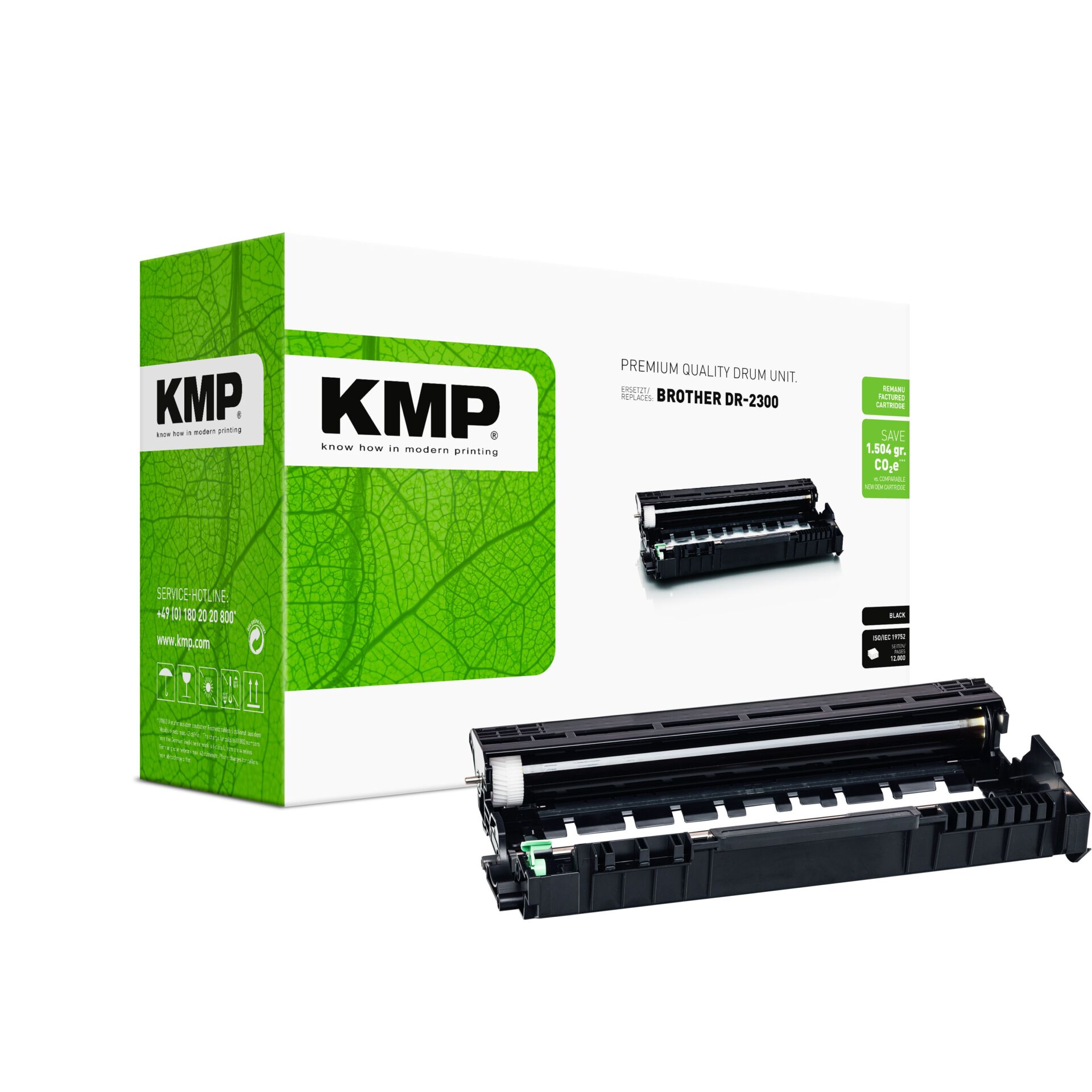 Computerausrüstung, Elektronik, Hardware, Toner, Druckerzubehör, Drum Einheit, KMP, Brother DR-2300