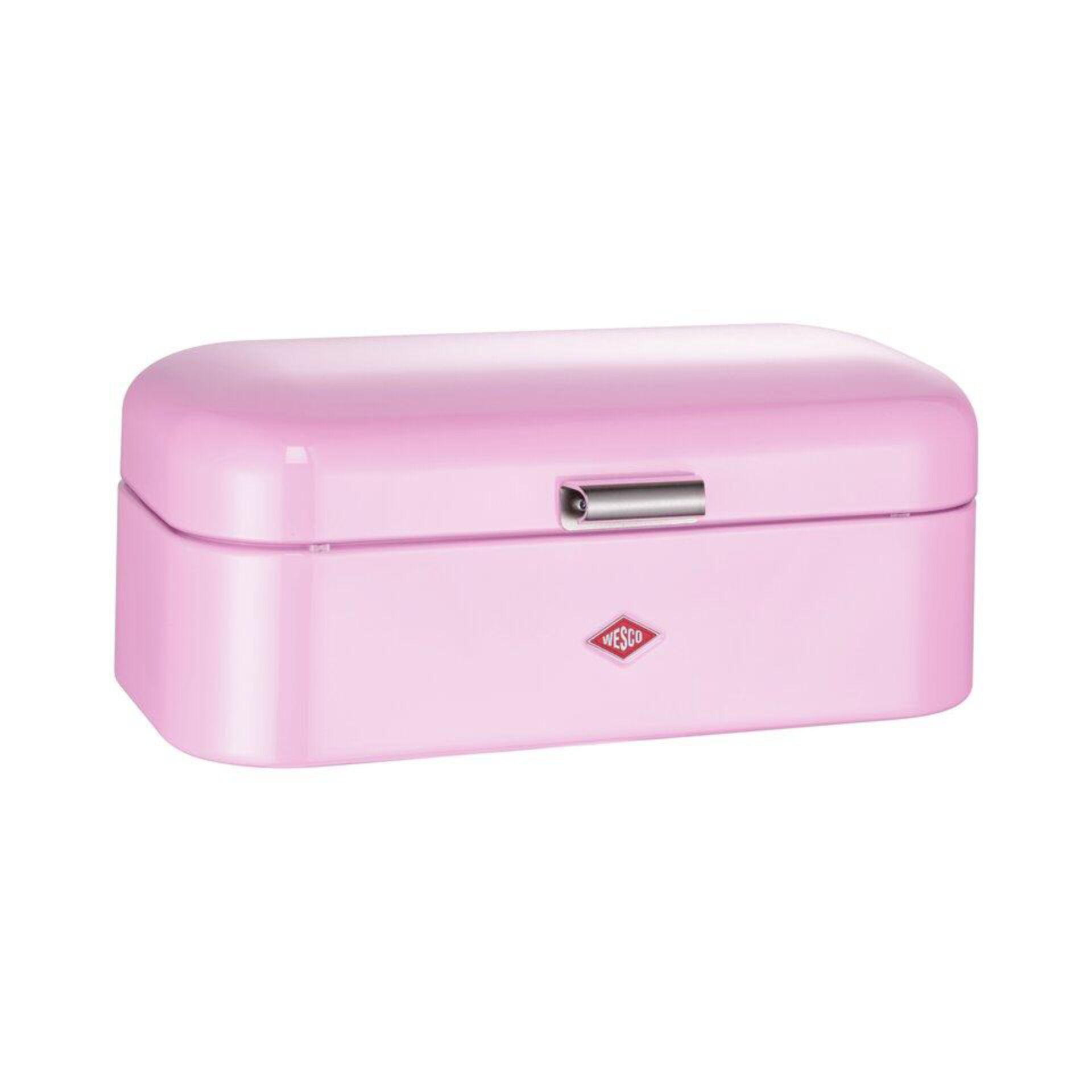 kühlbox, koffer, pink, metallisch, clipverschluss