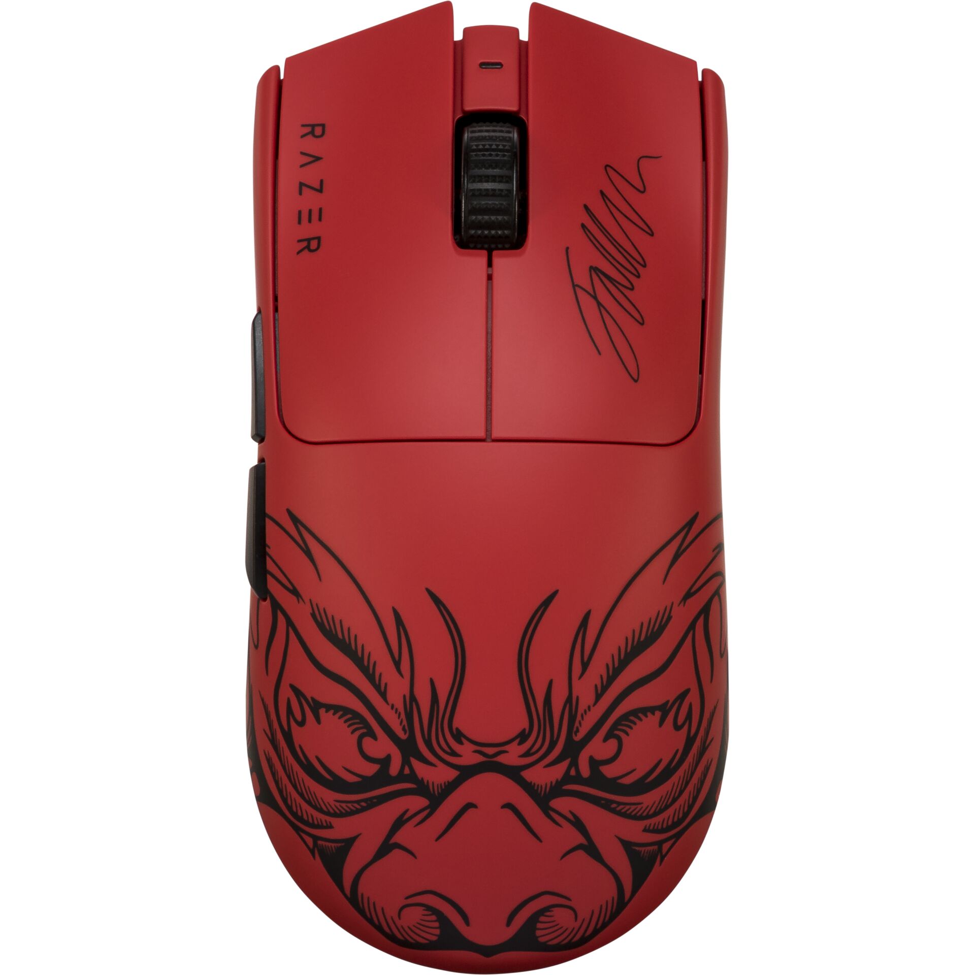 gaming-Maus, drahtlos, rot, Drache Muster, RGB kompatibel