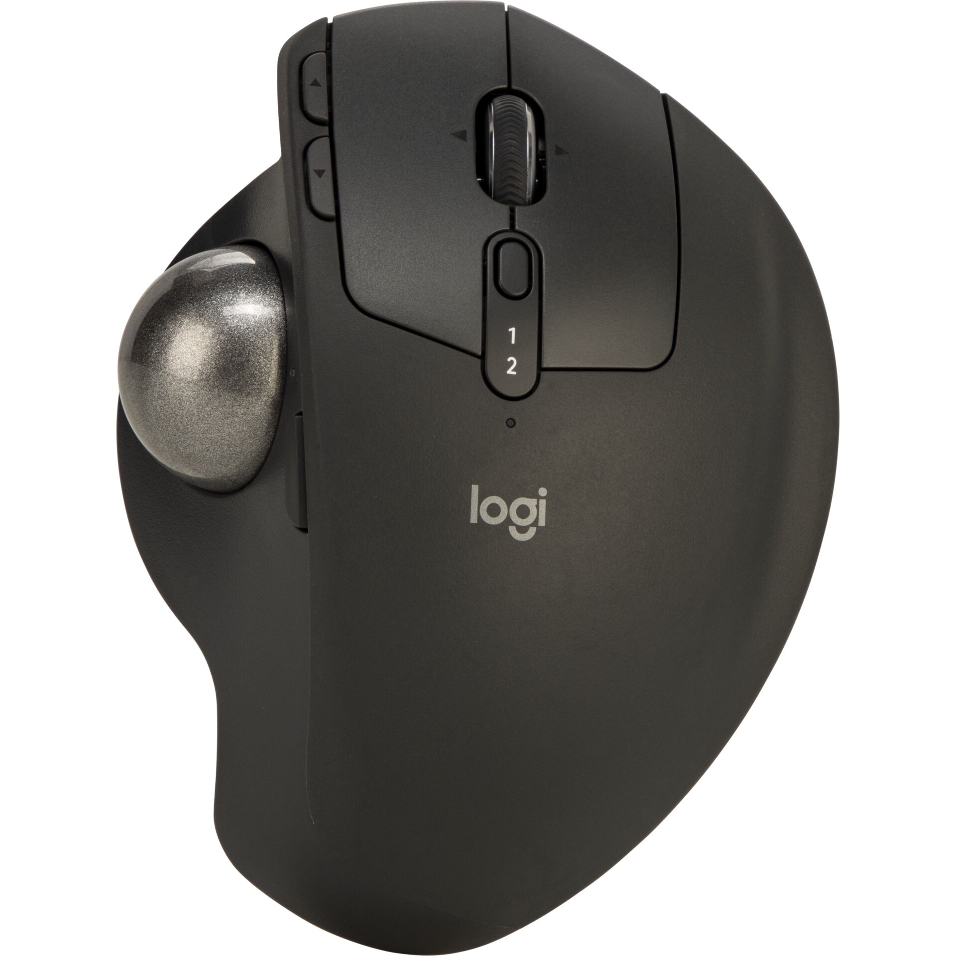ergonomischer Maus, Trackball, drahtlos, schwarz, Computerausgang