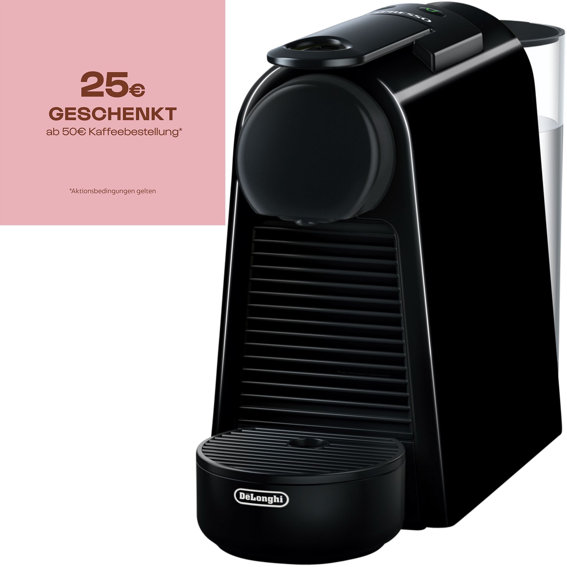 Pokal, Pokal, Elektronik, Sprecher, Kaffeemaschine, Kaffeevollautomat, Schwarz, Kapselmaschine, DeLonghi, Kaffeemaschine, Kapselmaschine, Nespresso Vertuo, Schwarz, Kaffeeausgabe, Kaffeemaschine, Kapselmaschine, schwarz, Frontablage, TerraForm-Design