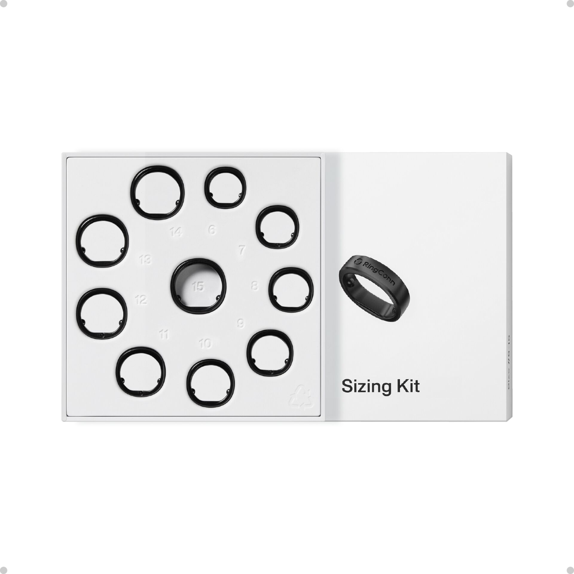 Sizerset, Ringeinsätze, Größenanpassung, Ringset, Kit-Verpackung