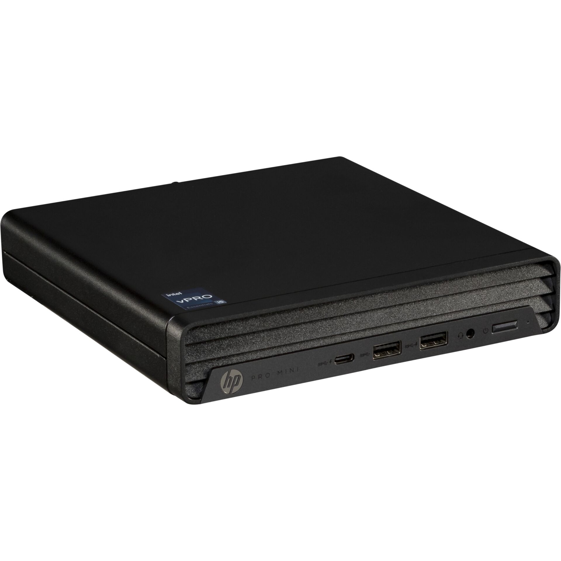 Mini-PC, Schlanker PC, HP Pro, Schwarz, USB-C Ports
