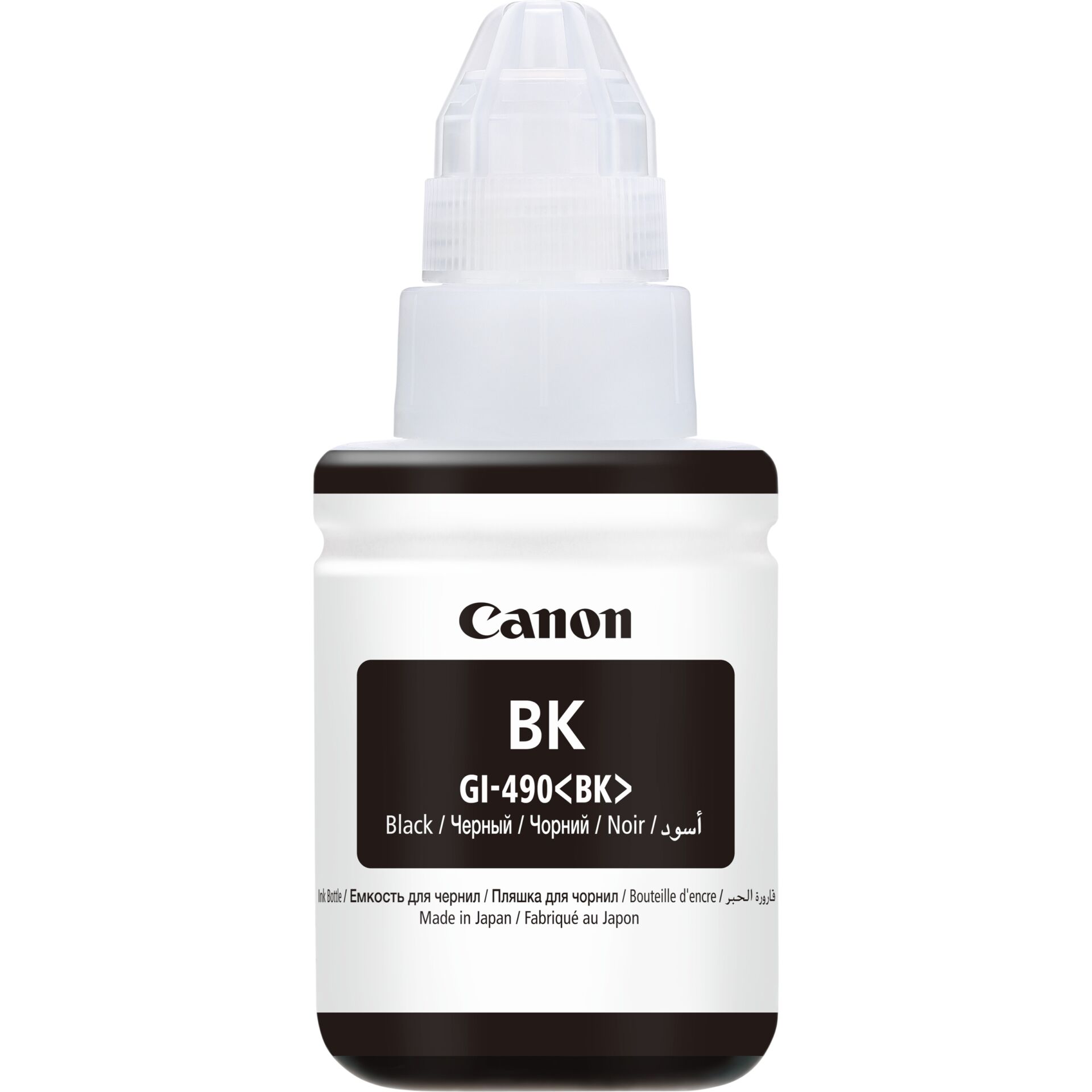 Tintenflasche, Canon, BK, Tintenbehälter, GI-490BK