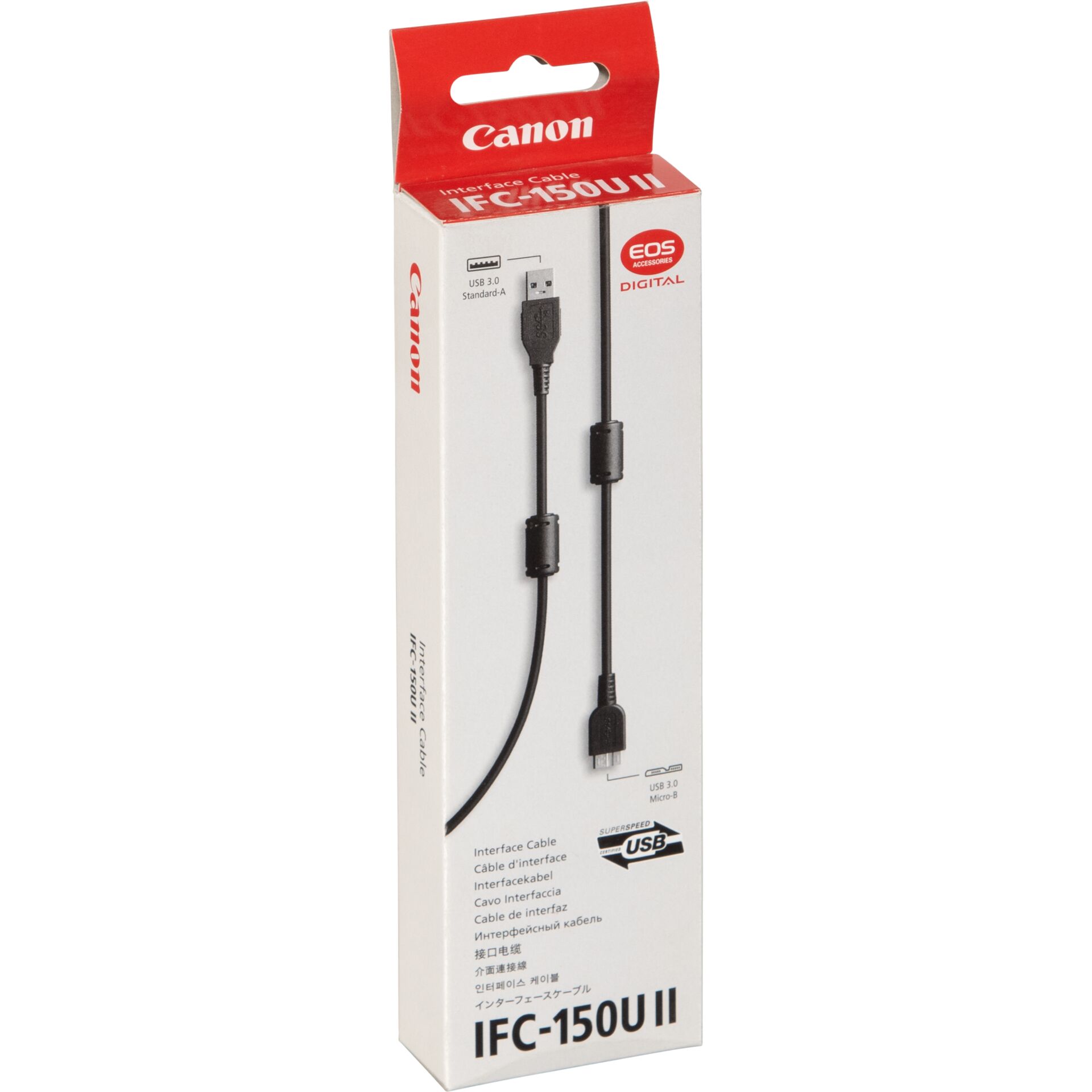 USB Kabel, USB 3.0, I/F-Cable 150U II, Canon Zubehör, Datenkabel