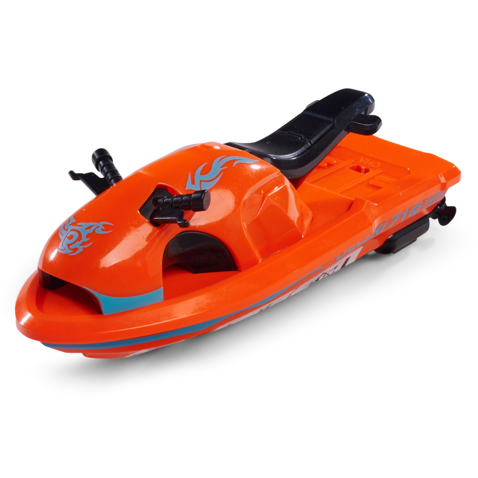 Jetski, Rennboot, Orange, Räder, Sitz