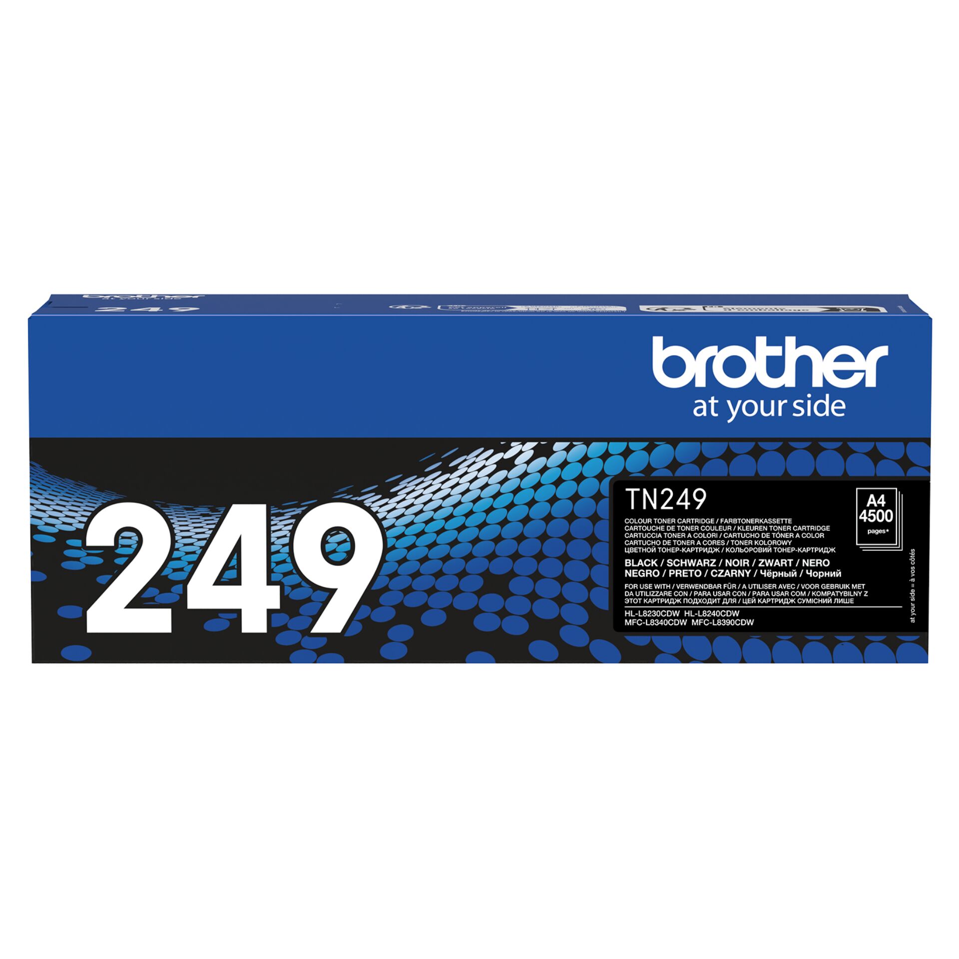 Tonerpatrone, Schwarz, A4-Papierbox, Brother, TN249