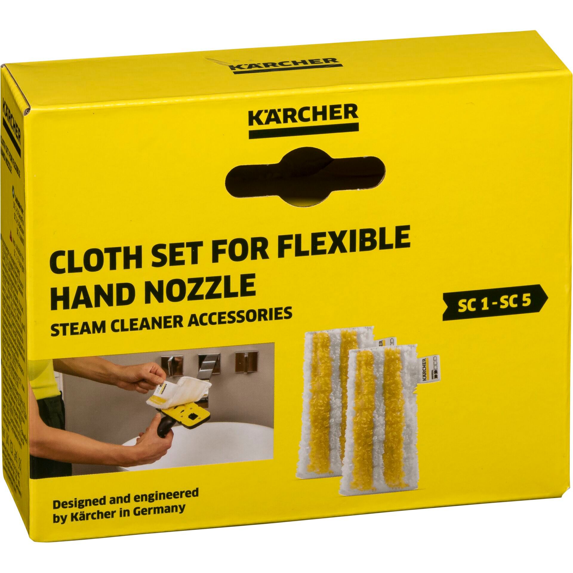 Dekoration für Zuhause, Kärcher, Handdüse, Reinigungszubehör, Tuchset, Schwammfilament