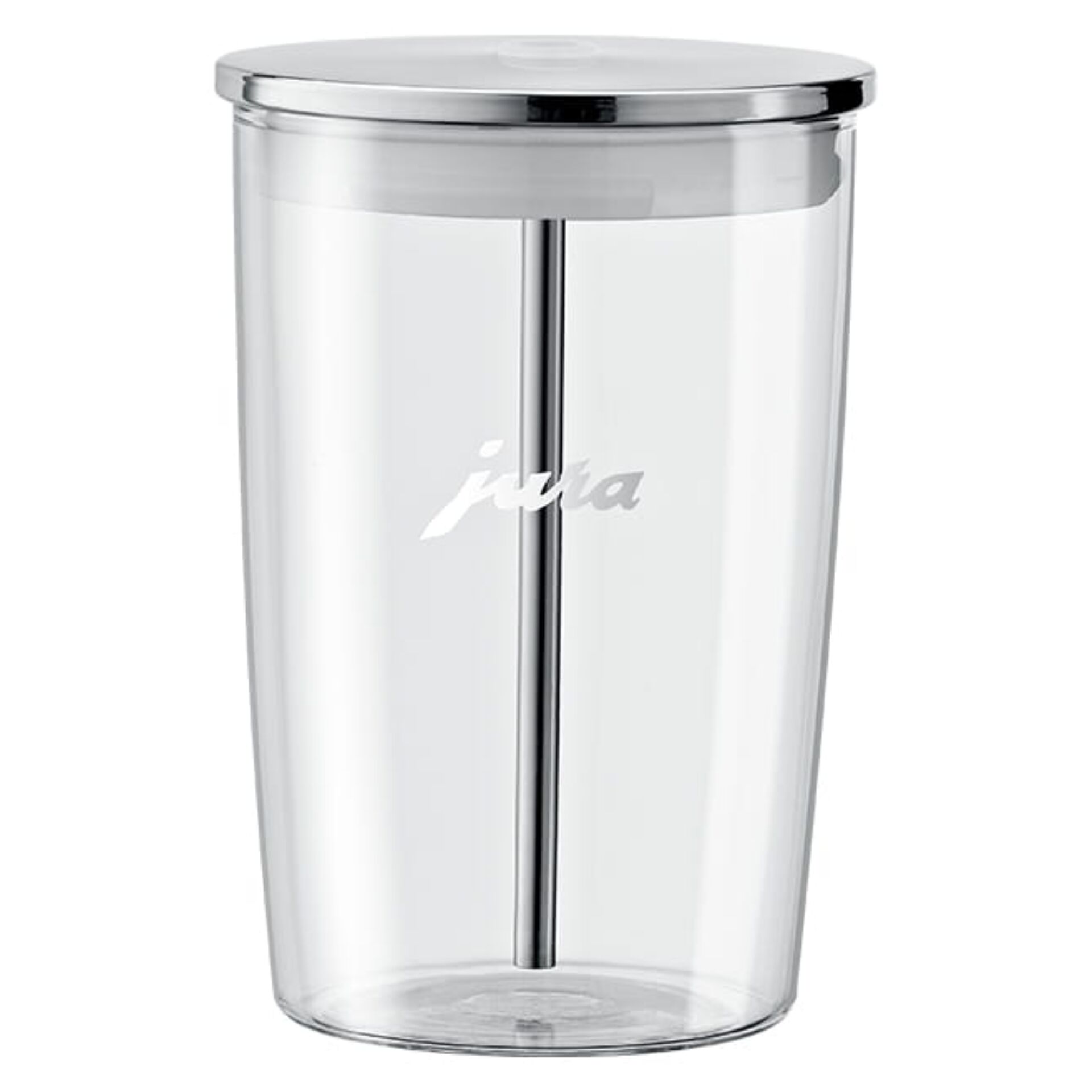 Kaffee-Thermobecher, Trinkbecher, Stahl, Chrom, 2-in-1 Deckel