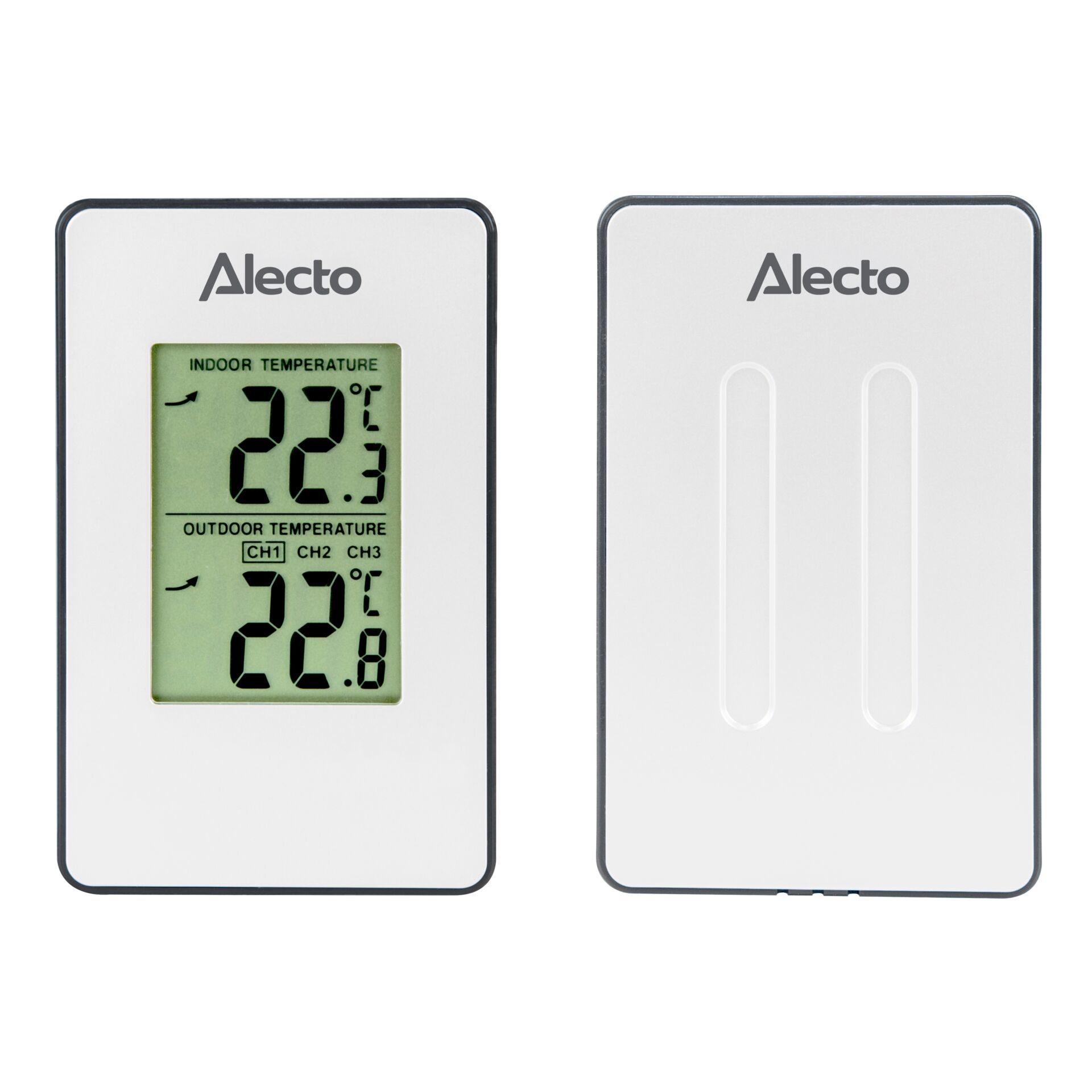 thermostat, digital, innen/aussen temp, temperatur, anzeige