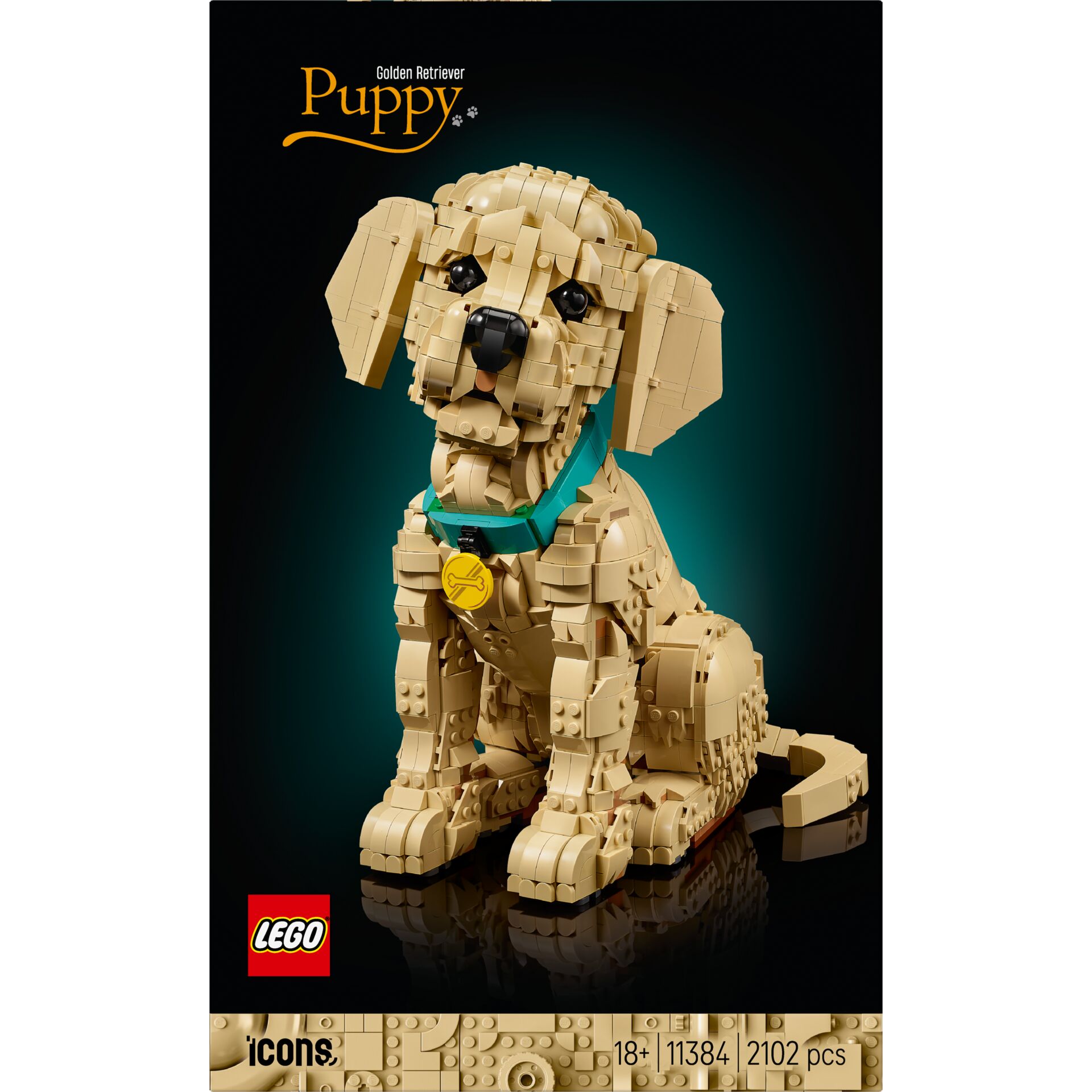 Lego, Puppy, Hund, Sammelfigur, Baustein