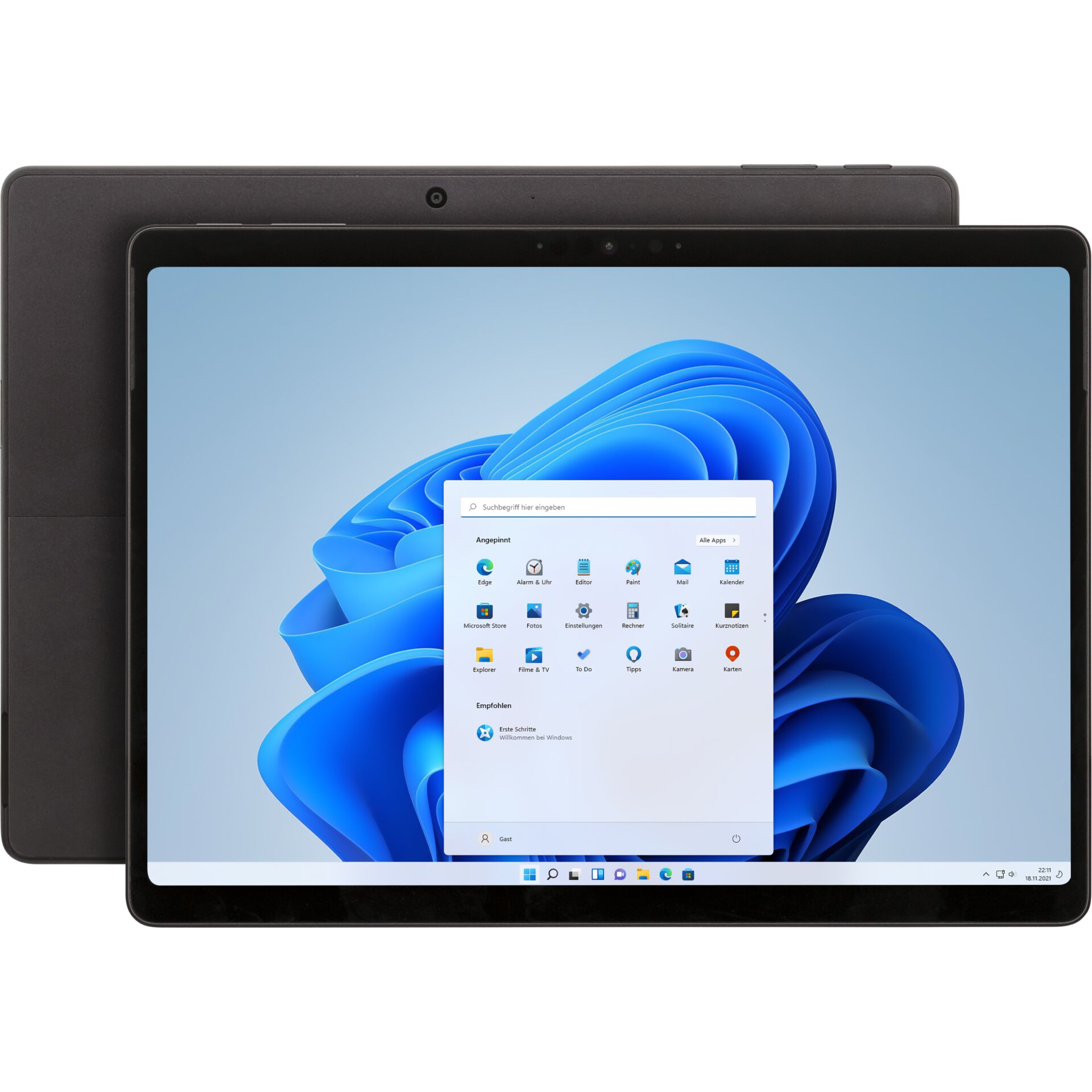 tablet, 10-Zoll, schwarz, android, windows