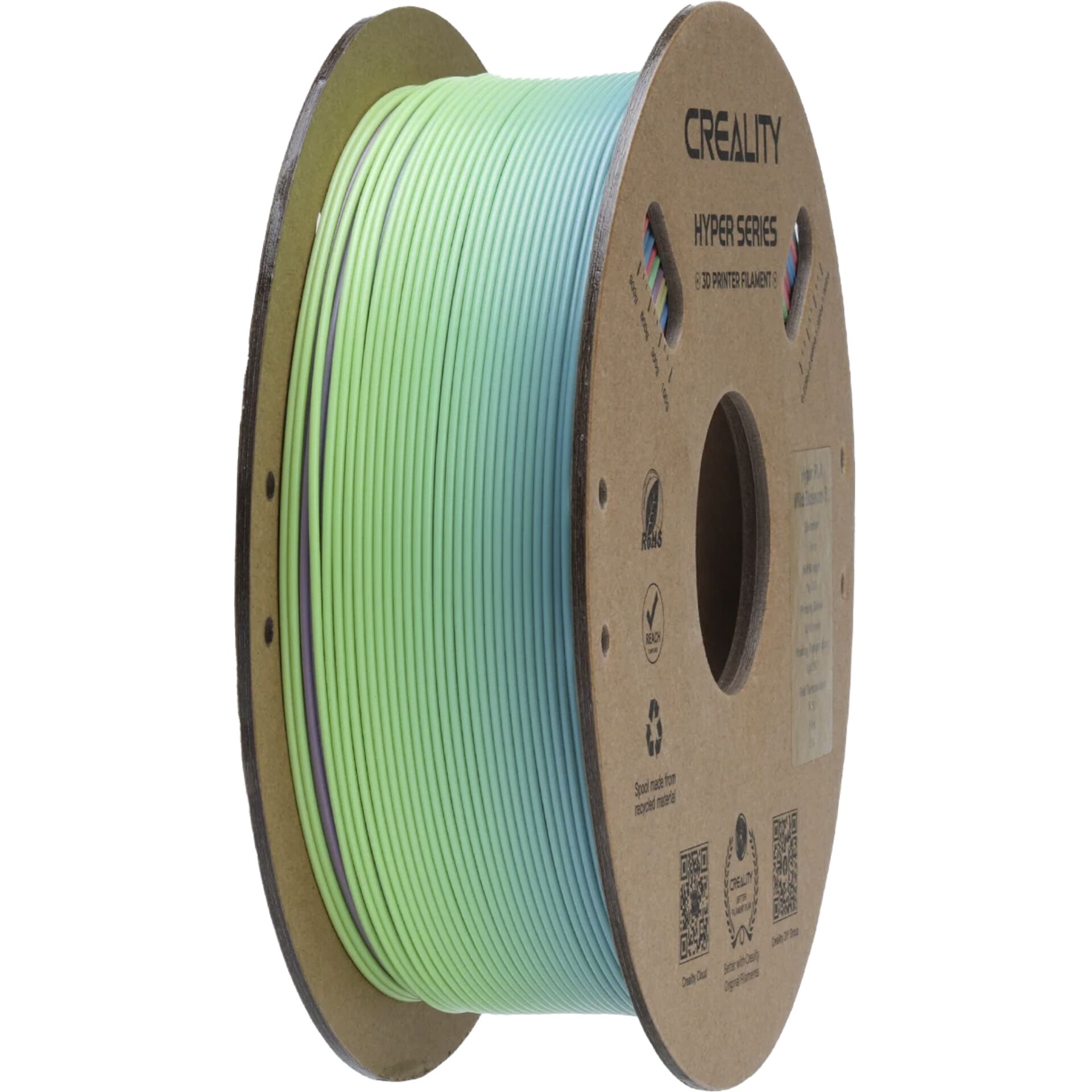 3D-Druck Filament, PLA Filament, Gradient-Farbe, Spule, HYPER SERIES