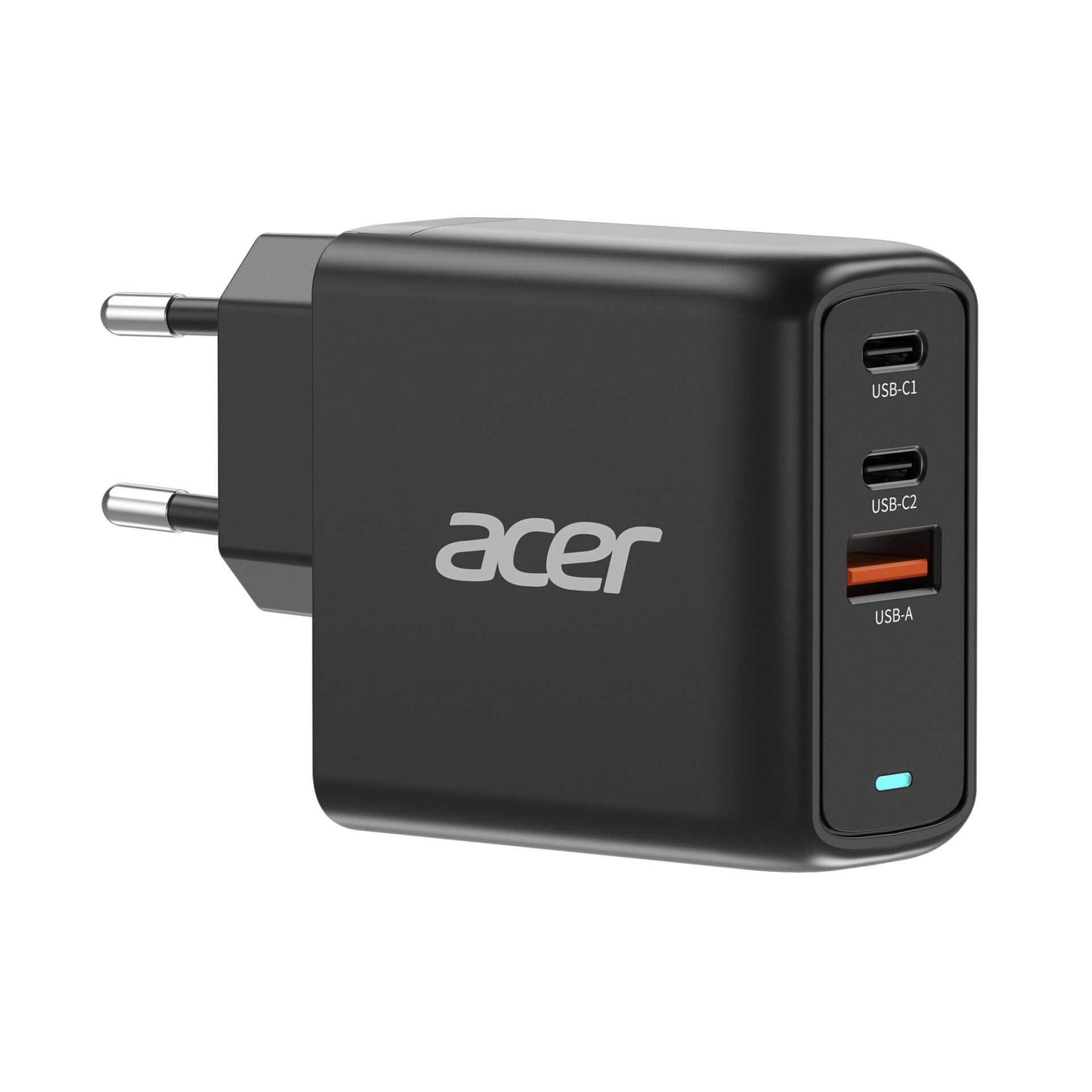 USB-C Ladegerät, USB-A Port, USB-C Ports, Wandlader, Acer Logo