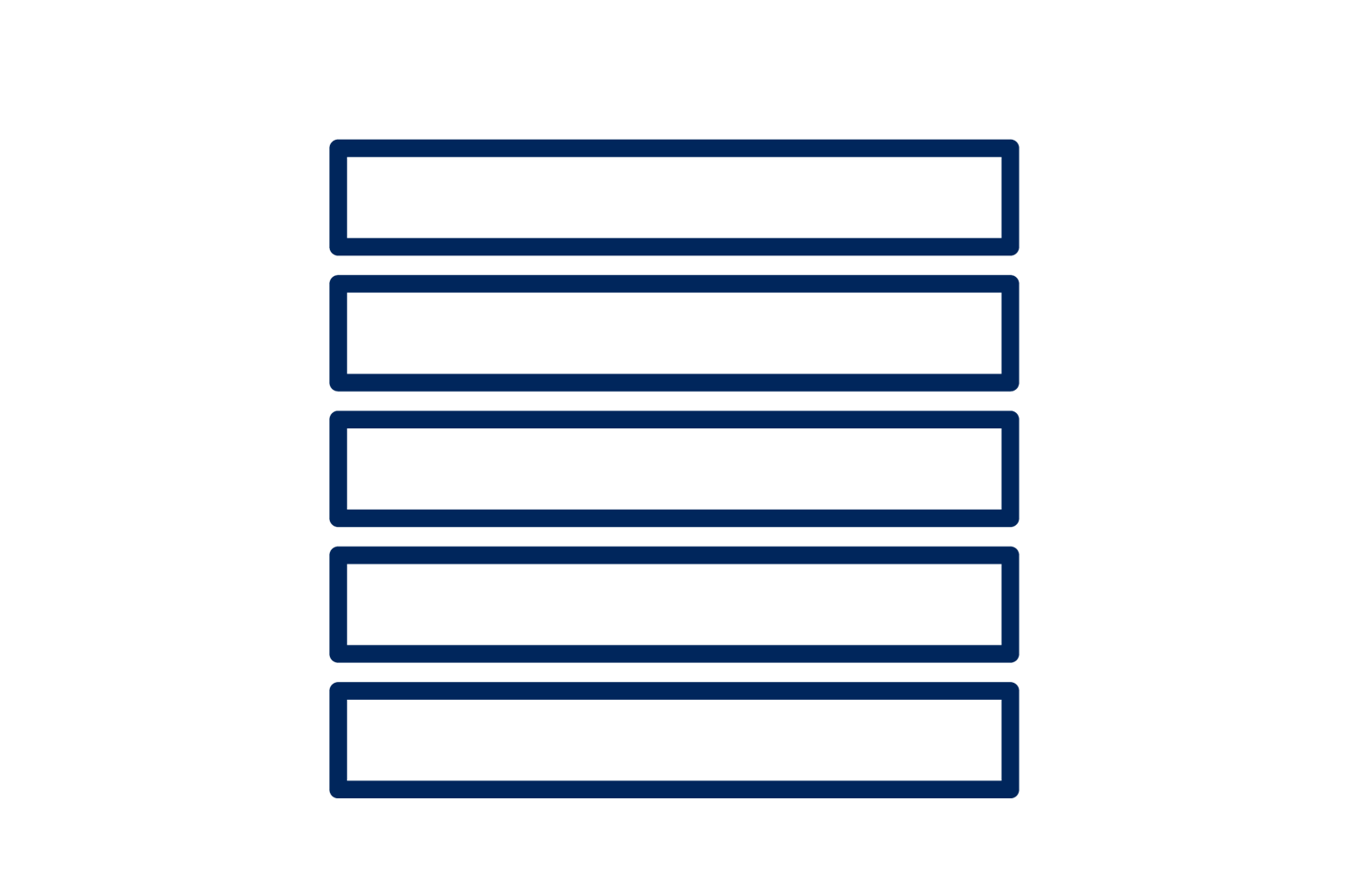 tall_stack, stacked_boxes, rectangles, blue_outline, minimal