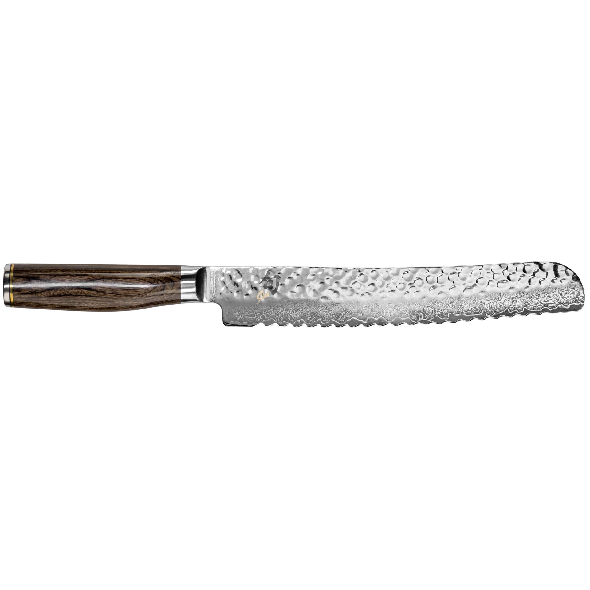 Nakiri-Messer, Damascus-Klinge, Hammered, Holzgriff, Küchenmesser