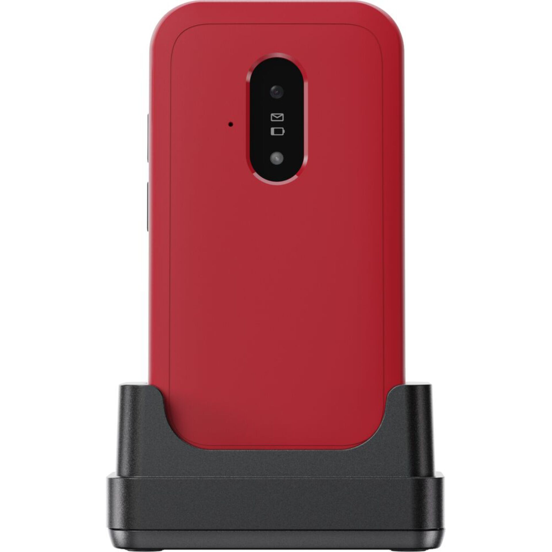 Smartphone, Rot, Kamera, Ladeplatte/Standdock, Rückseite