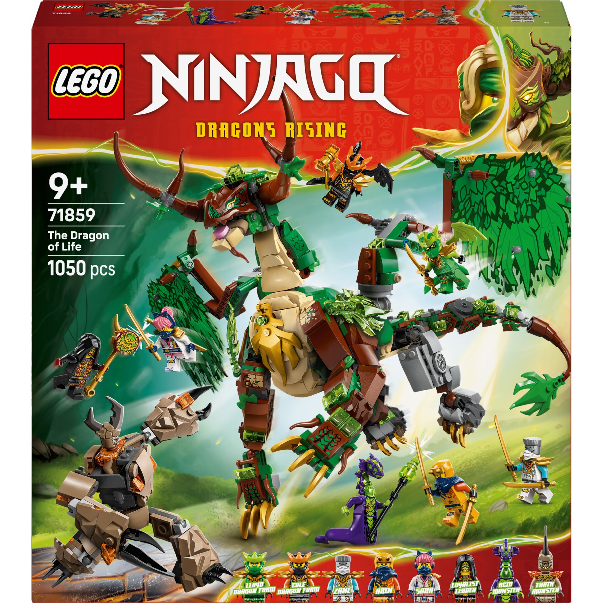 Lego, Ninjago, Dragons Rising, Figurenspiel, Konstruktionsbausteine
