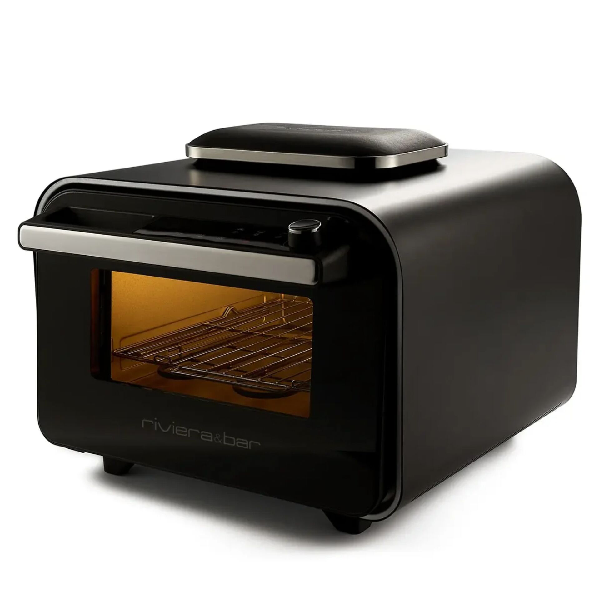 Backofen, Toaster, Schwarz, Kunststoff, Küchengerät