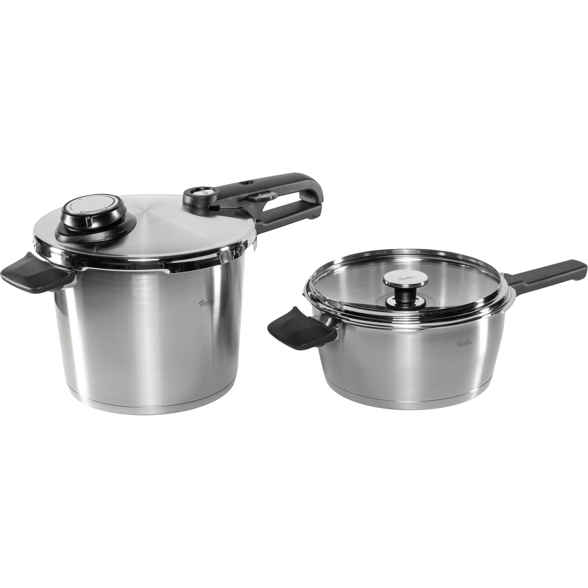 Drucktopf, Dampfdrucktopf, Stahltopf, Induktionsgeeignet, Kochgeschirr-Set