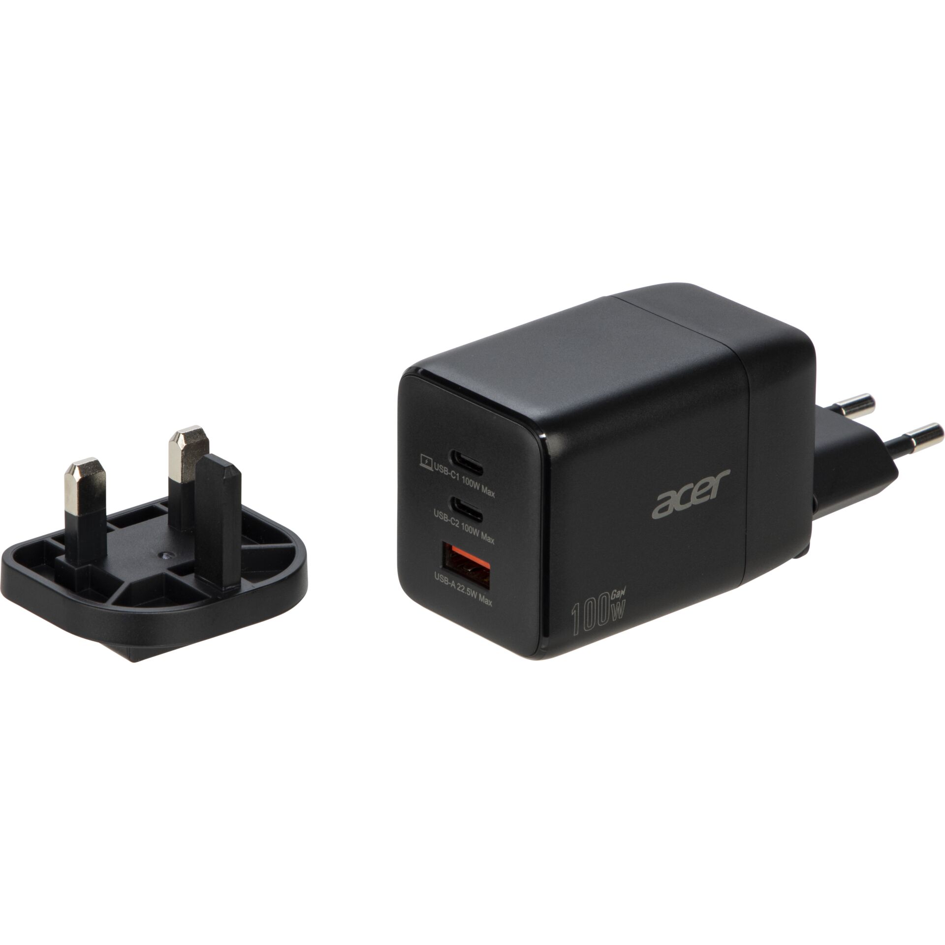 usb-c ladestation, wandladegerät, 100W, ladeadapter, Acer