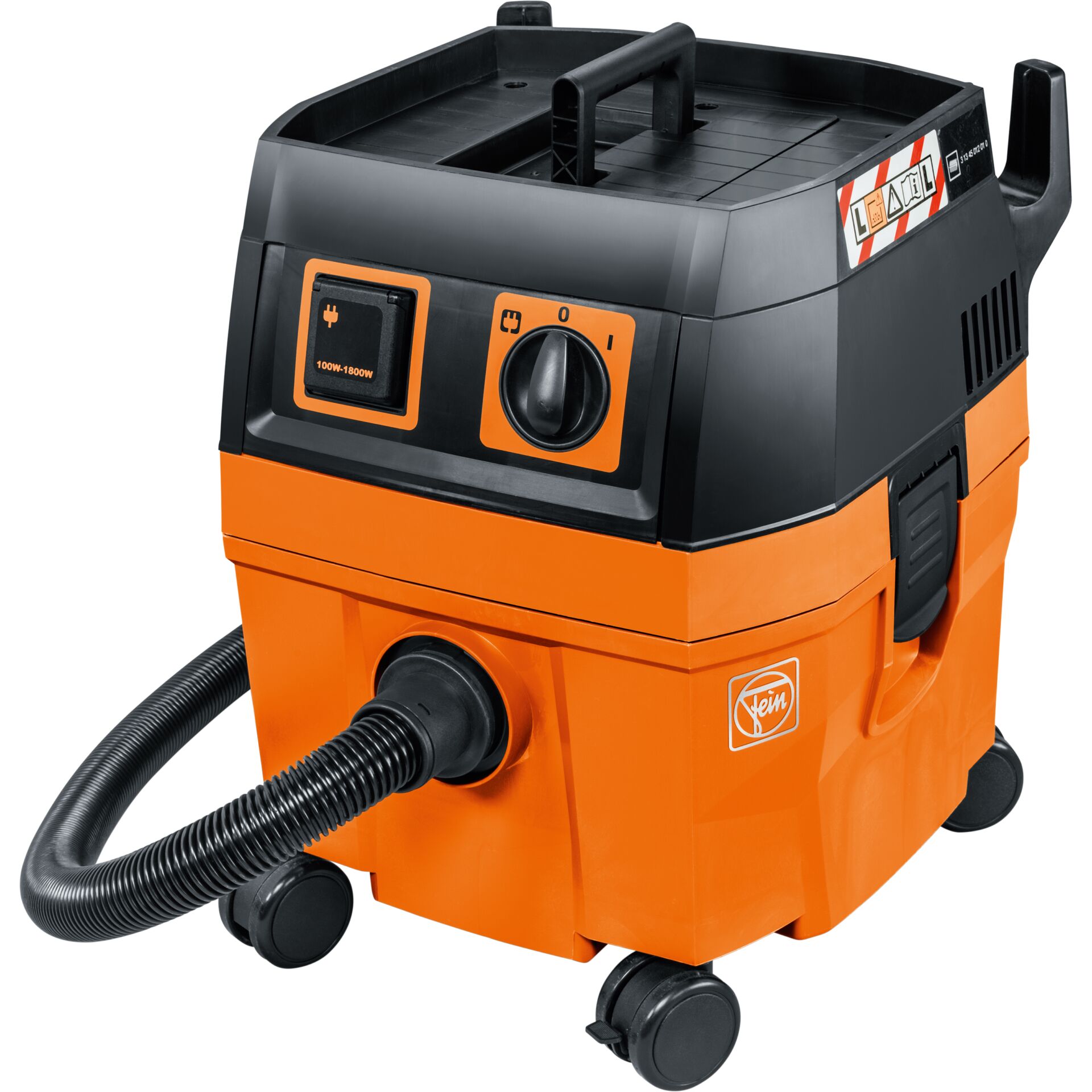Werkzeugturbine, Staubabsaugung, Industrie Staubsauger, Kompakt, Orange/Schwarz