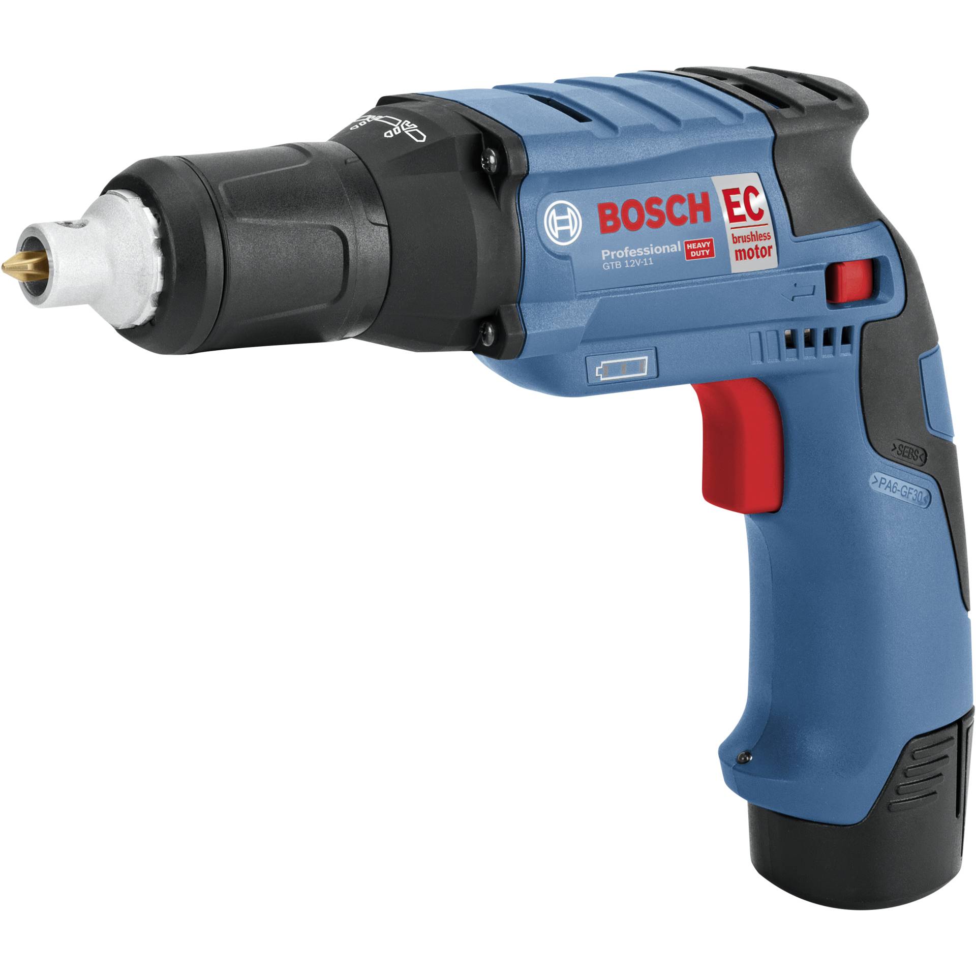 Akku-Bohrmaschine, Schrauber, Kompakt, Blaue Farbe, Schnellspannbohrfutter
