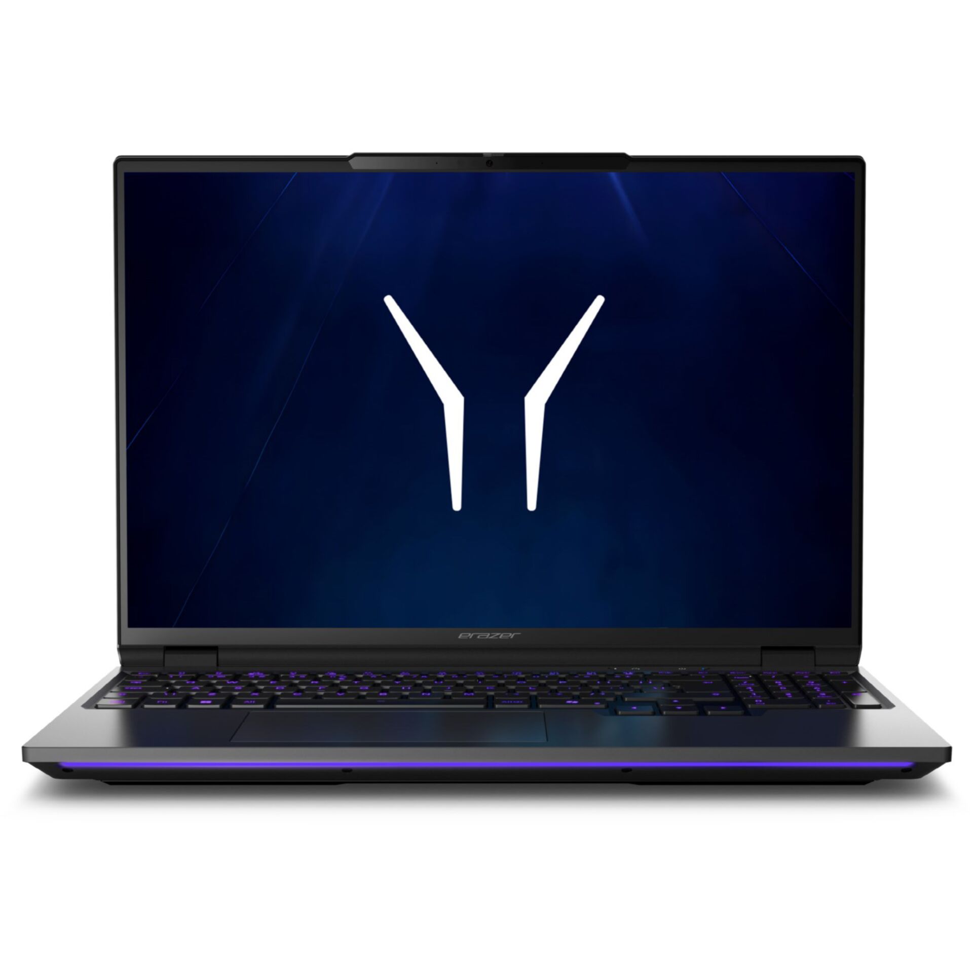 Gaming-Laptop, Schwarzes Gehäuse, RGB-Tastatur, Nummernblock, Großes Touchpad