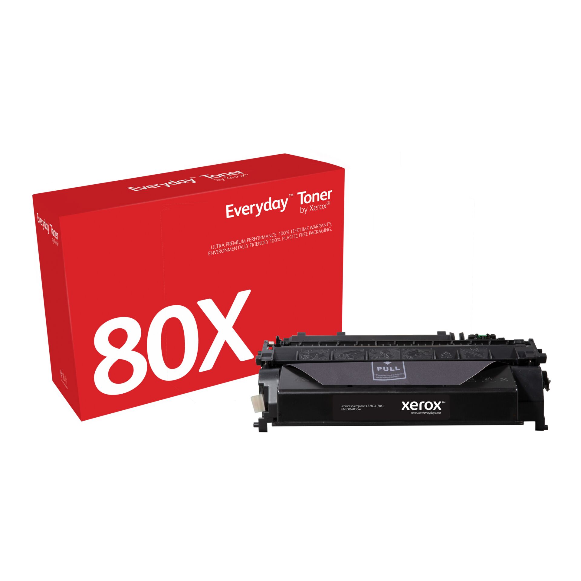 Toner, Tonerkassette, Xerox, 80X, Kassette