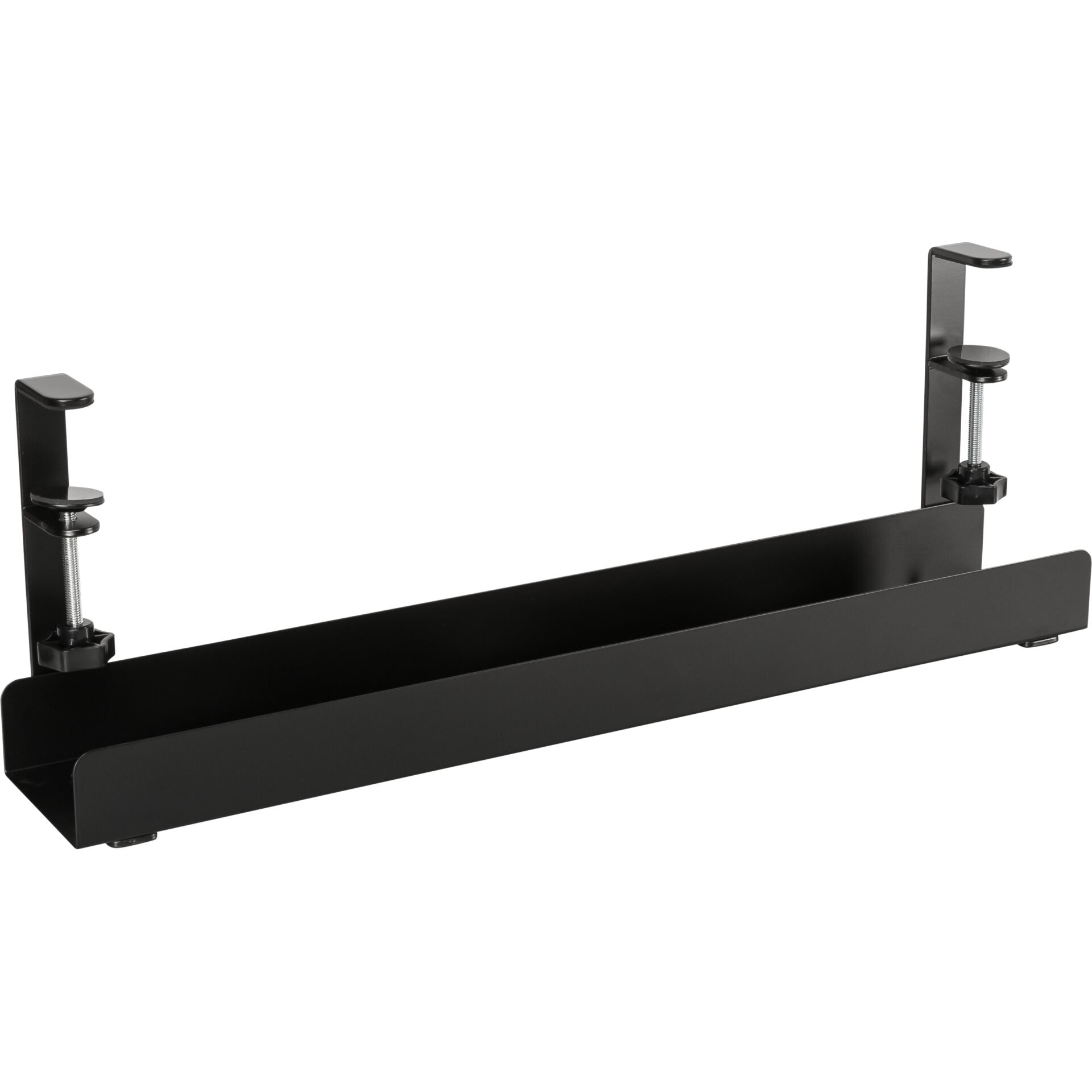 Tastaturablage, Untertischenhalterung, schwarzmetall, verstellbar, Regal