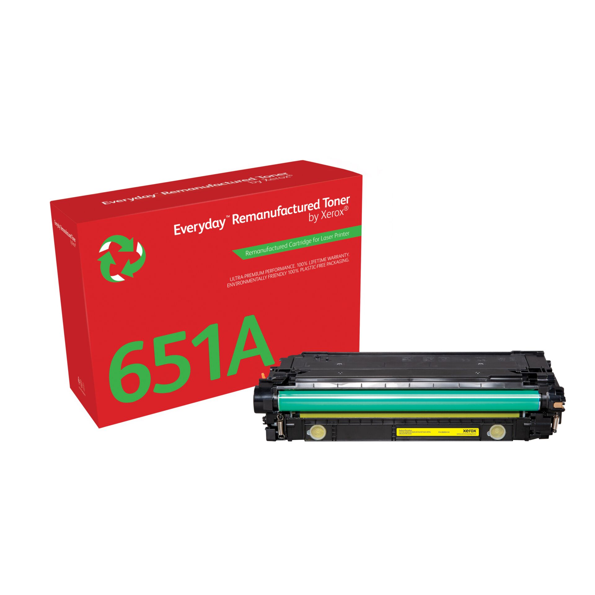 Toner, Toner Cartridge, Laser printer, Grüner Farbband, Wiederaufbereitet