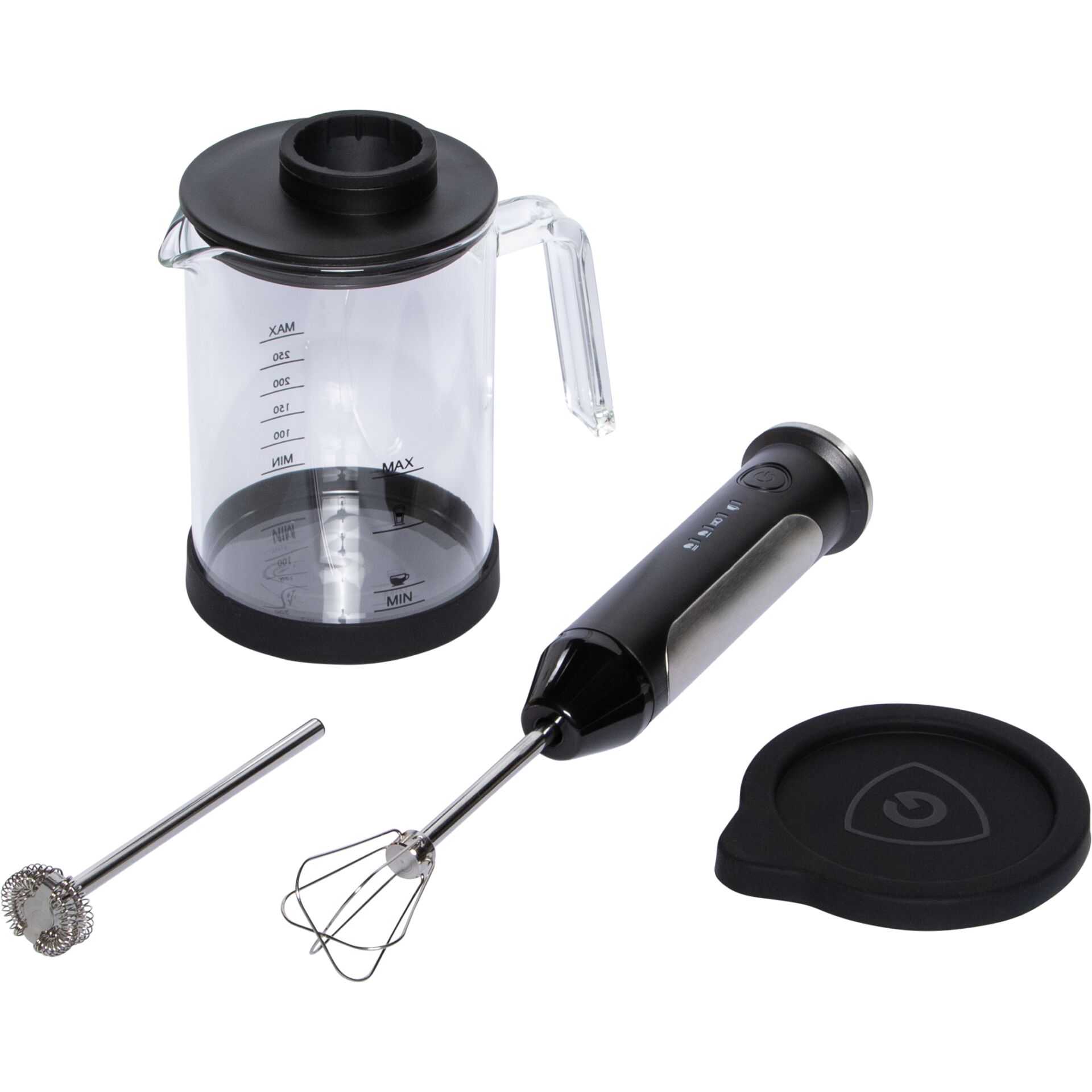 Mixer, Stabmixer, Glasbehälter, Messbecher, Akkuschnitt