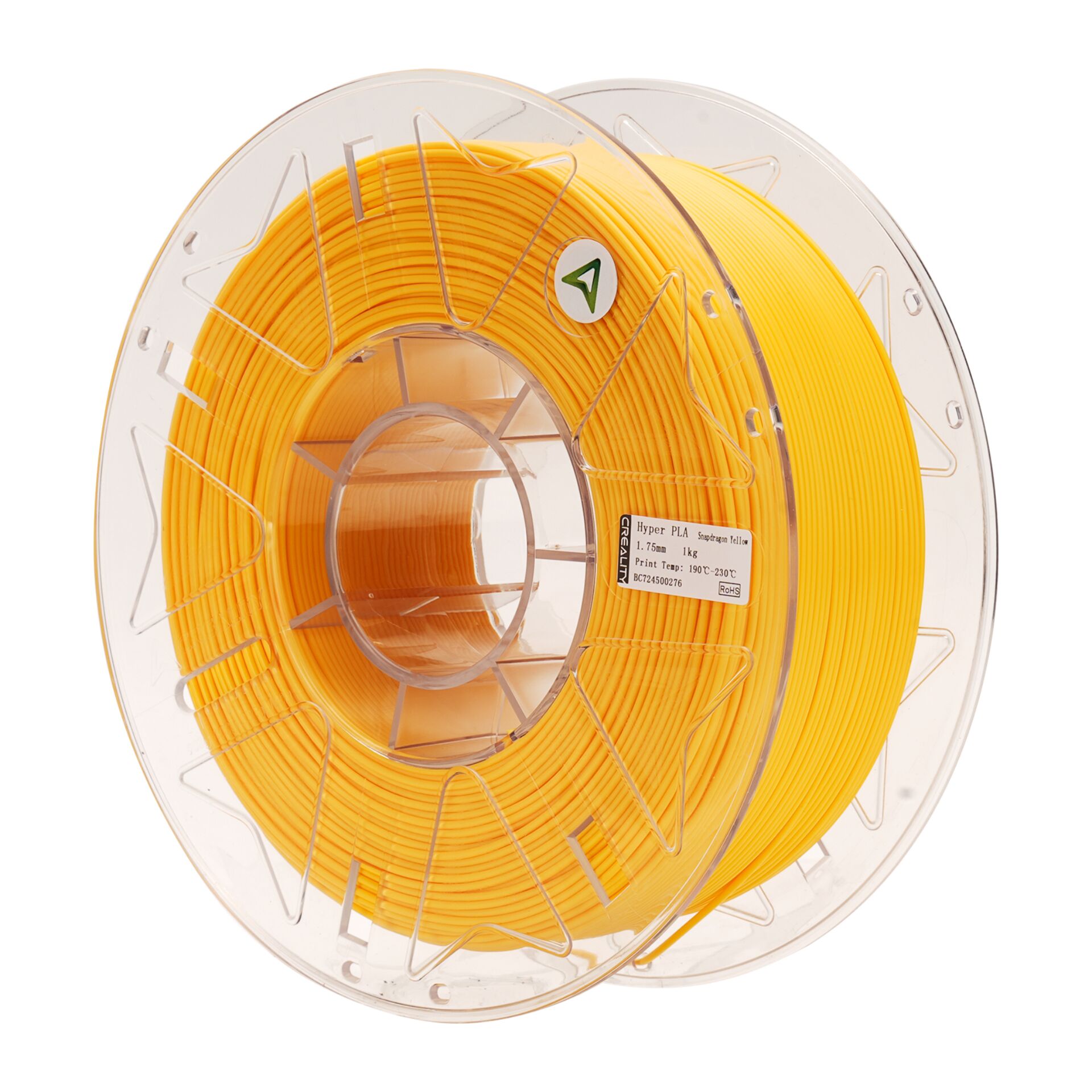 3D-Druck Filament, PLA Filament, Gelbes Filament, Spule, 1.75mm