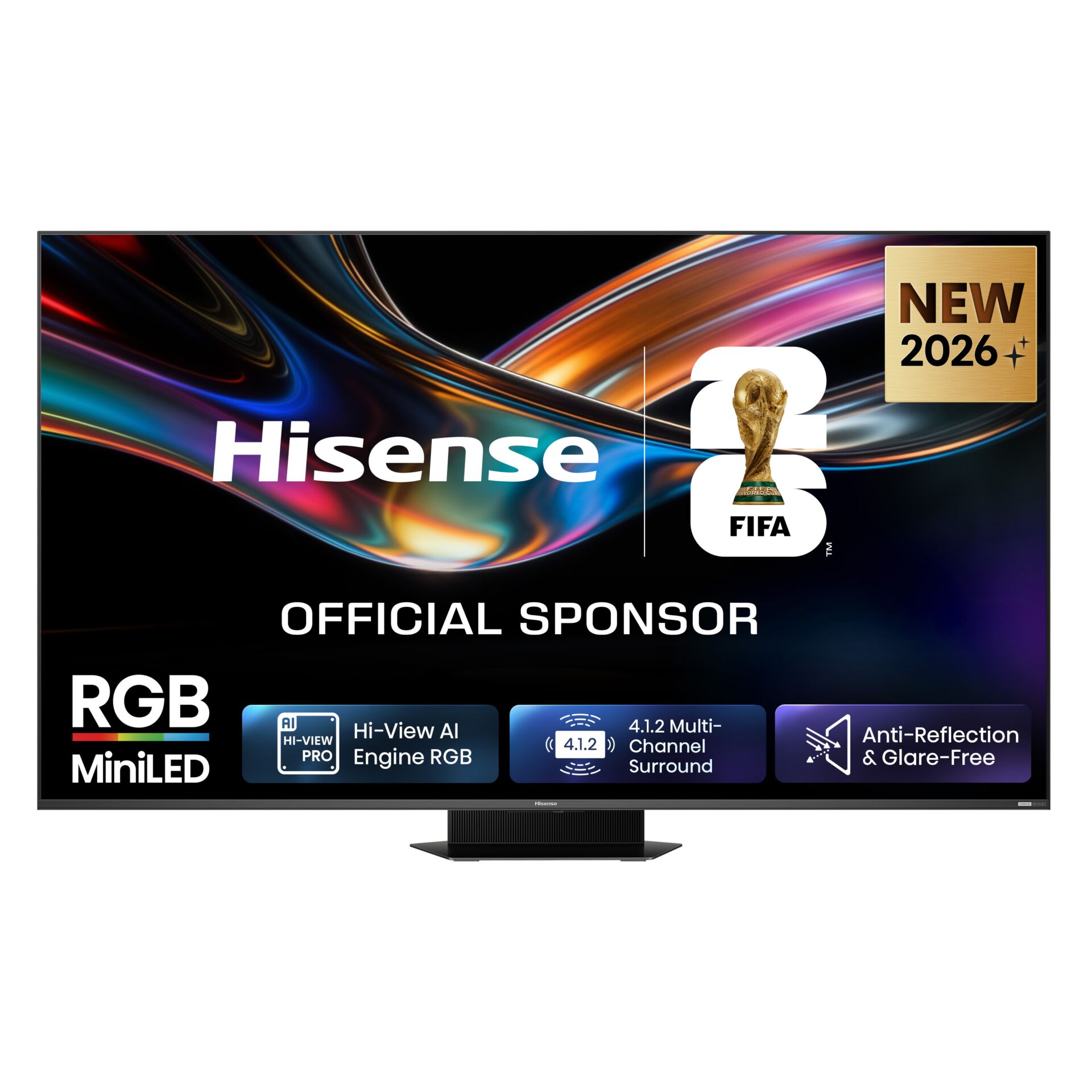 LED-TV, 4K, RGB MiniLED, Anti-Reflection, FIFA-Sponsor