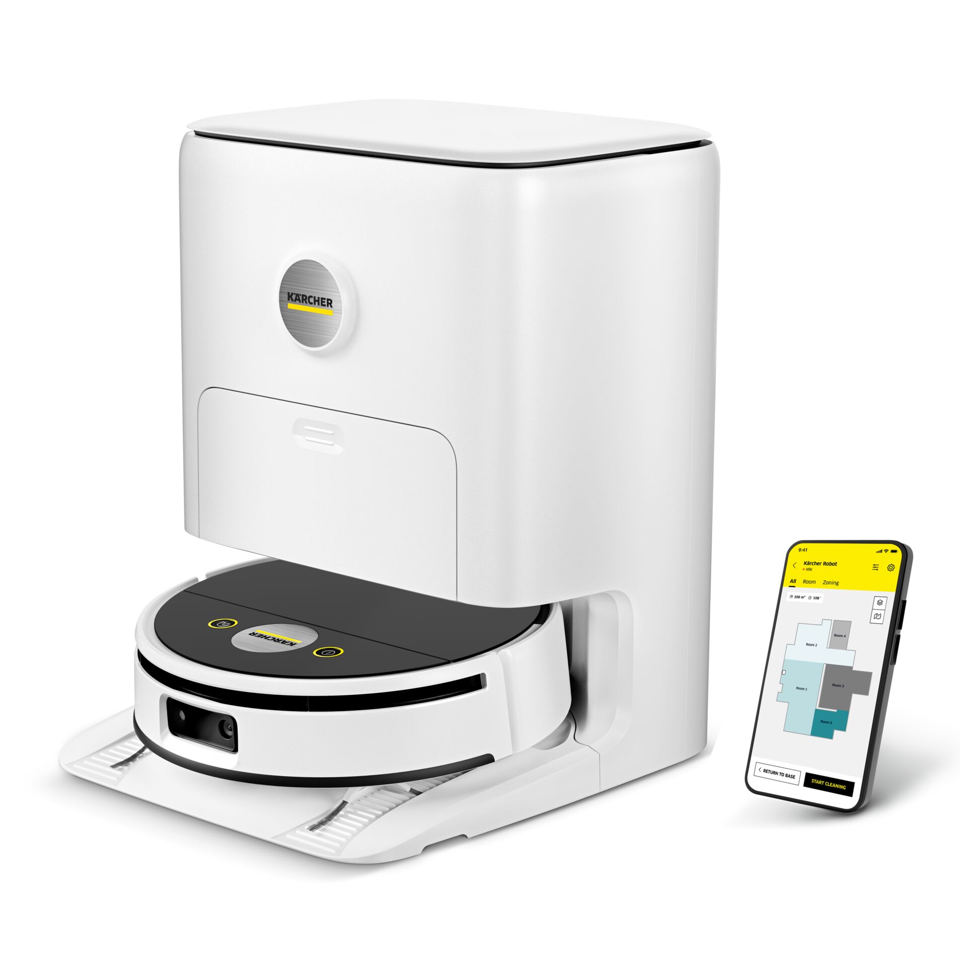 Kaffeemaschine, Kaffeevollautomat, weiß, Smart-Home, App-Steuerung