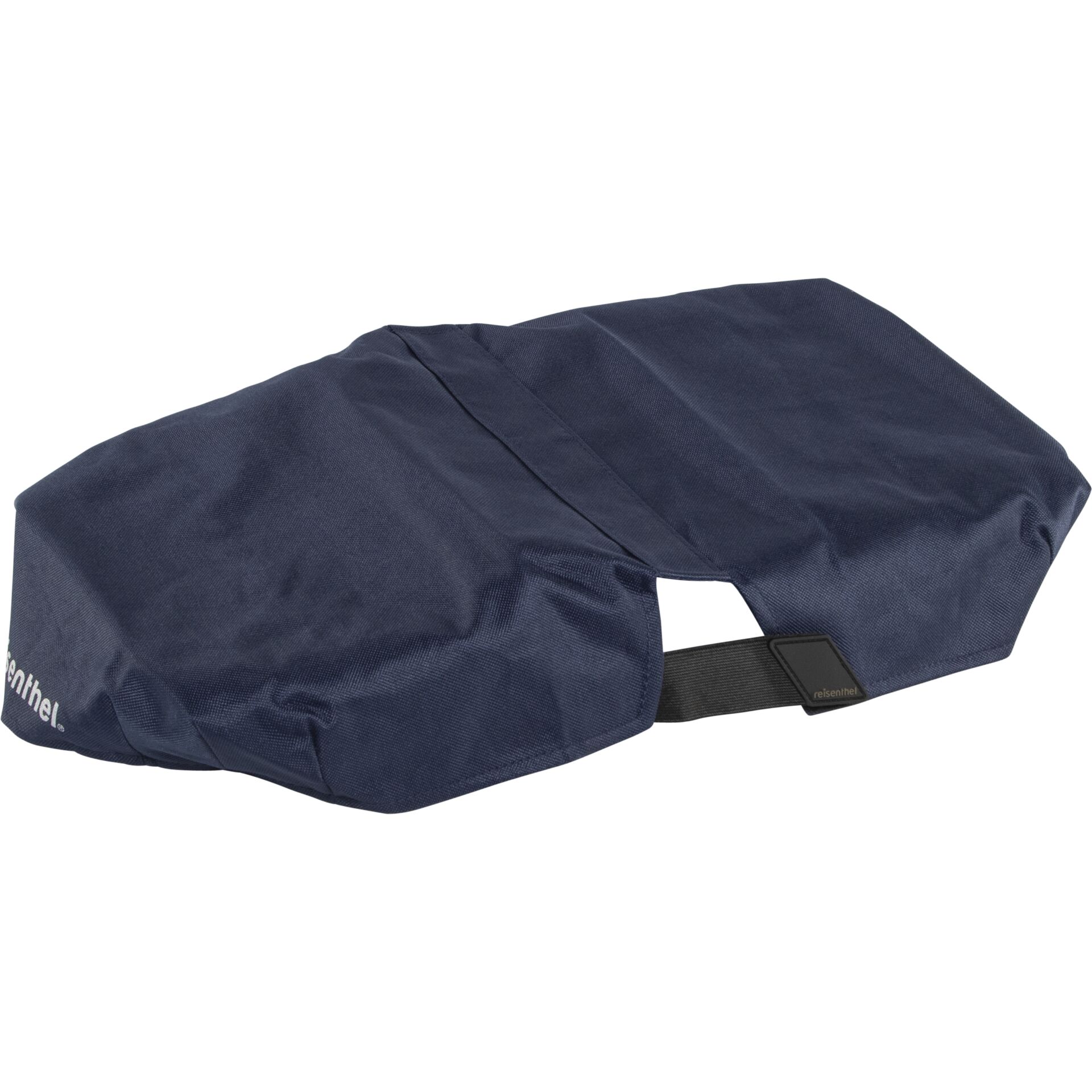 Nackenstütze, Reise*Kopfkissen, Navyblau, Schnallenband, Kissentasche