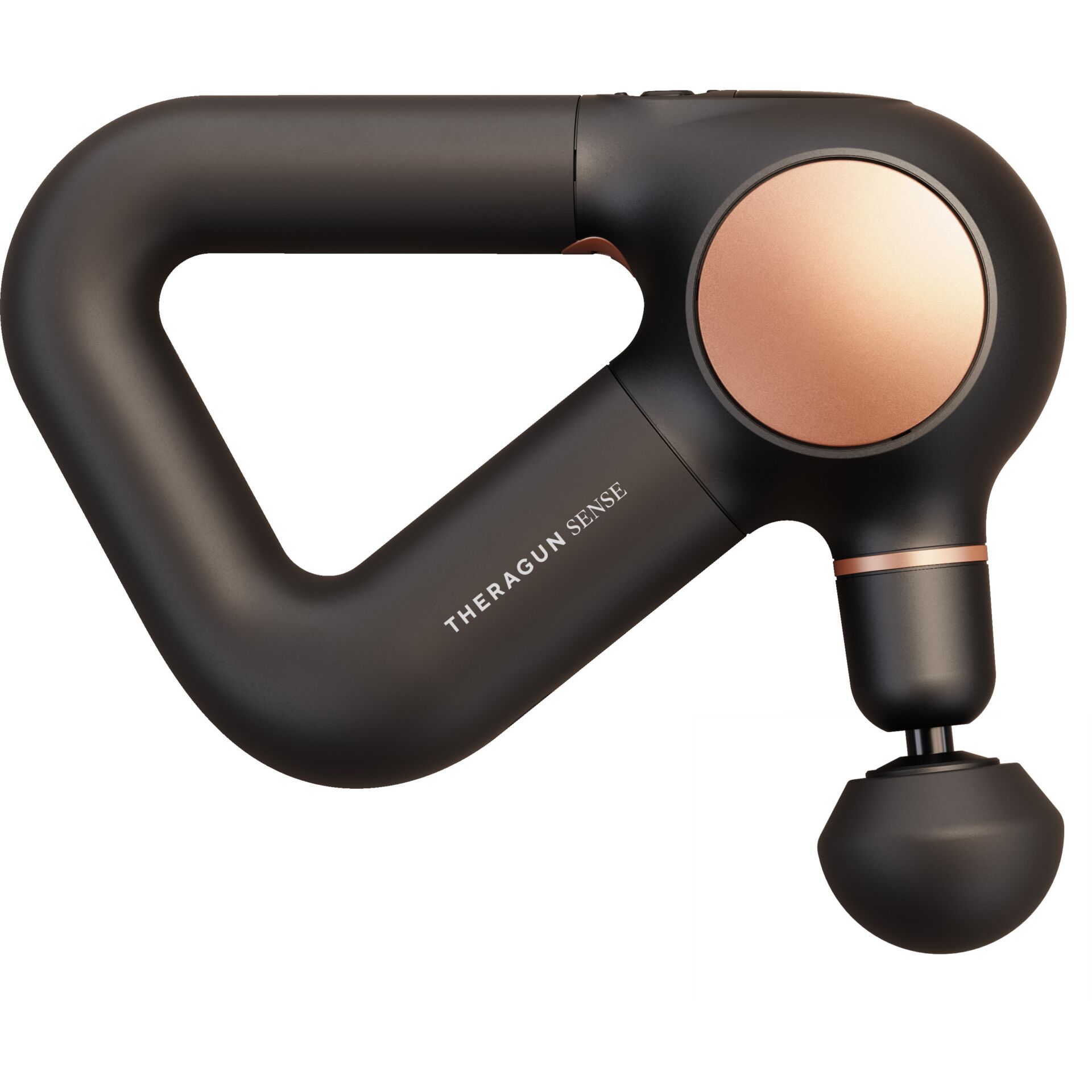 Massagegerät, Klopfen, Fitness, Schultermassage, Roter Metallring