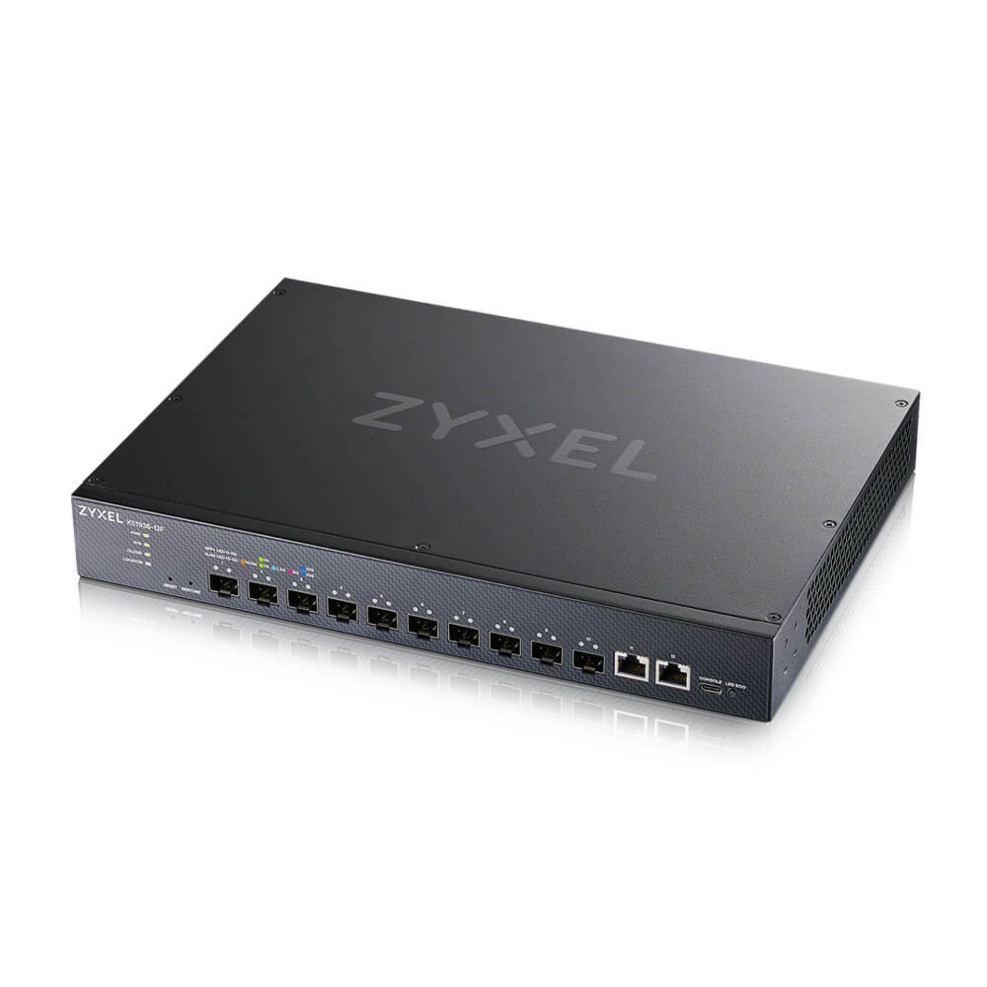 Netzwerk-Switch, 24-Port, PoE-fähig, Rackmount, Zyxel