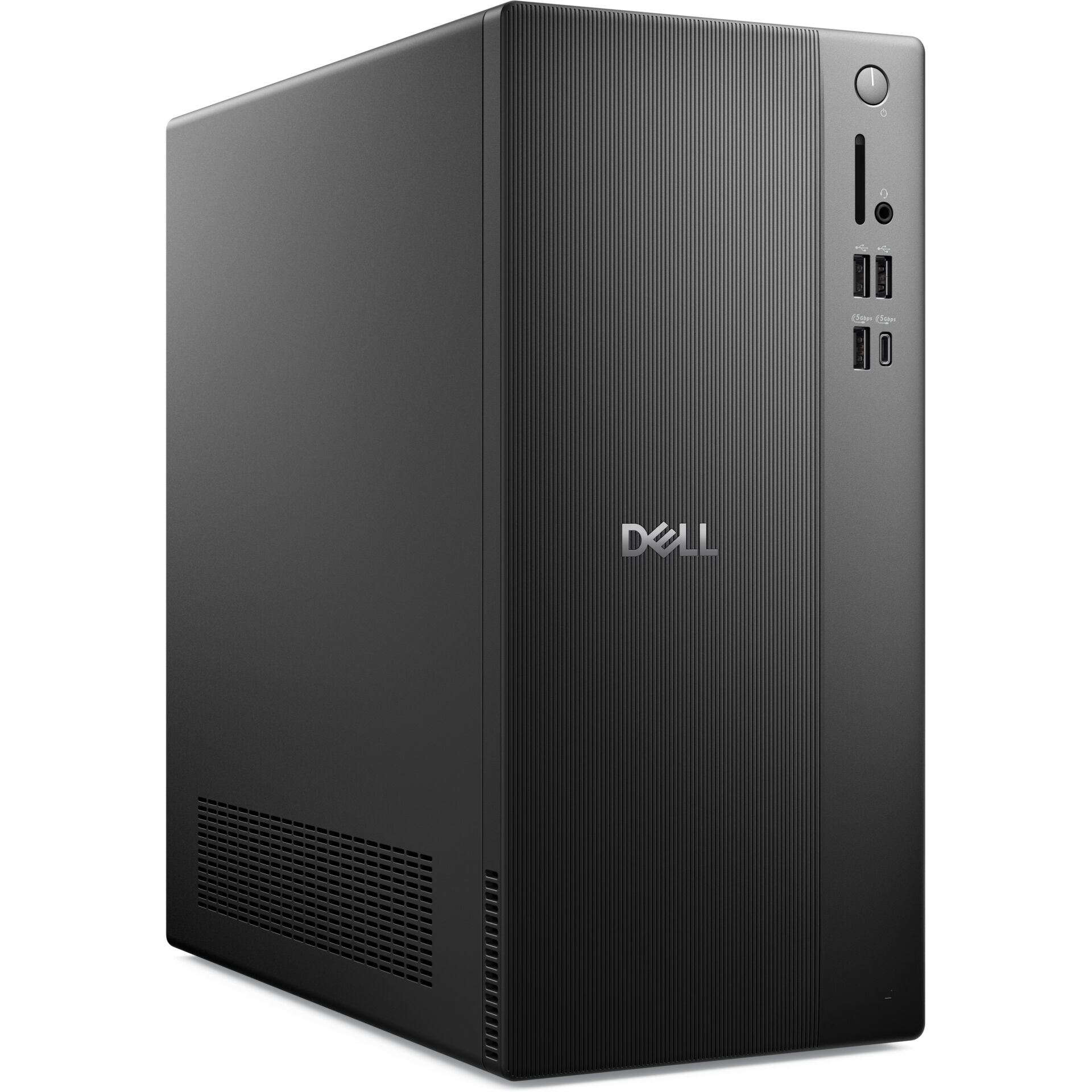pc, desktop, turmgehäuse, grau, Dell