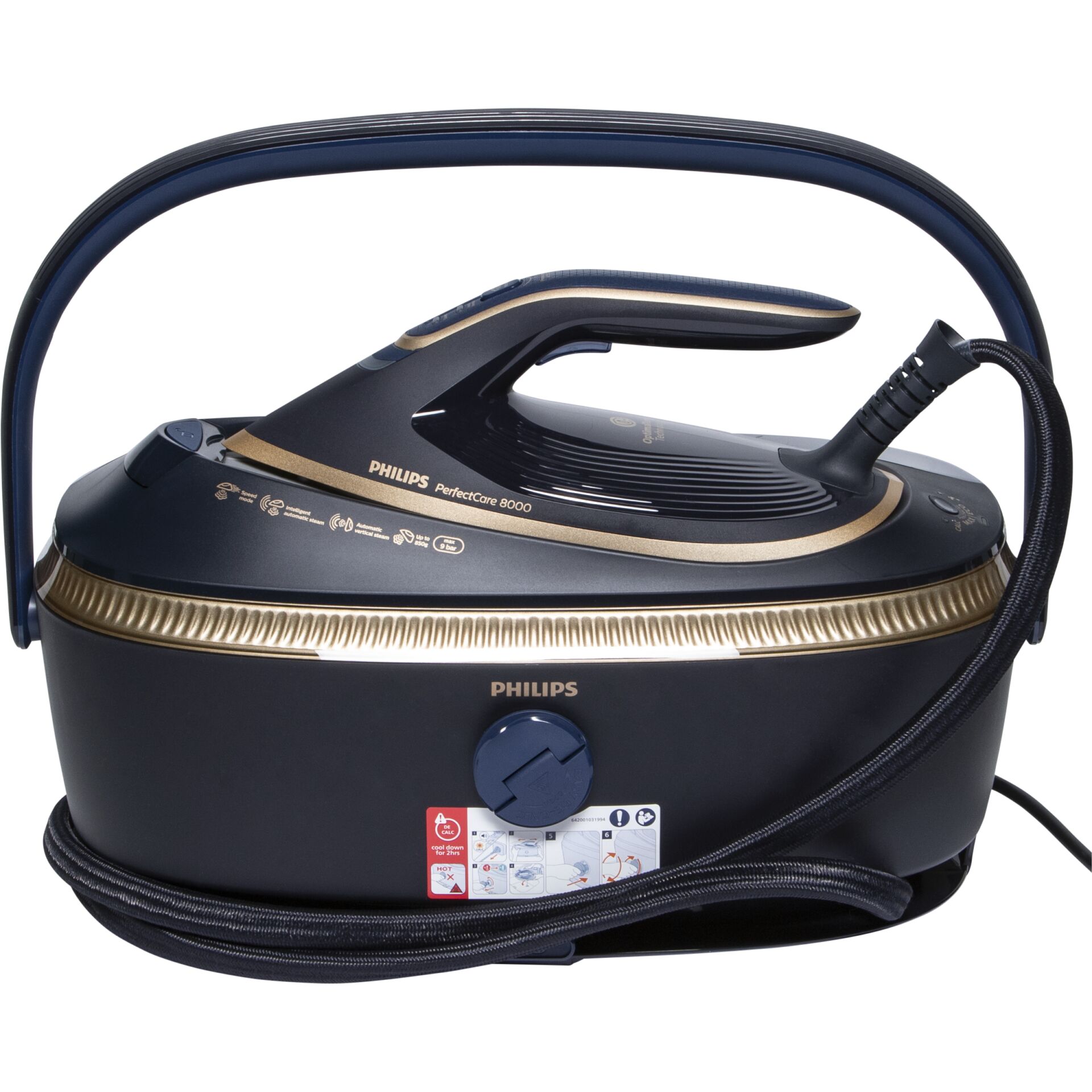 Dampfgarer, Kochgerät, Philips, Induktionsplatte, Dekor Gold