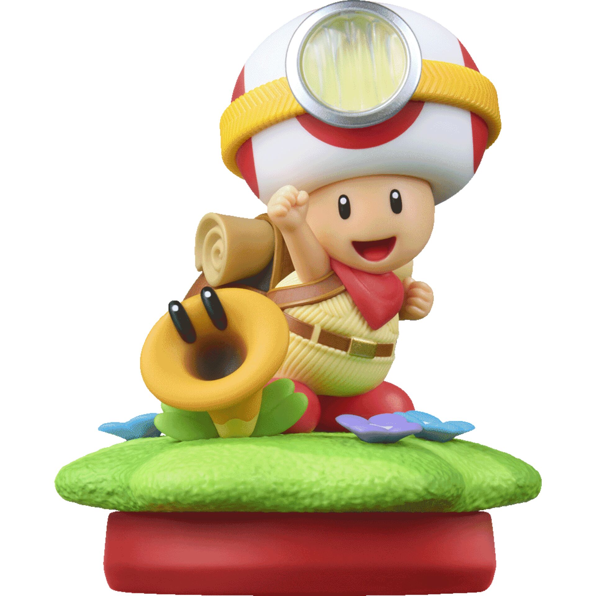 Pilz-Figur, Figur, Abenteurer, Rucksack, Hat