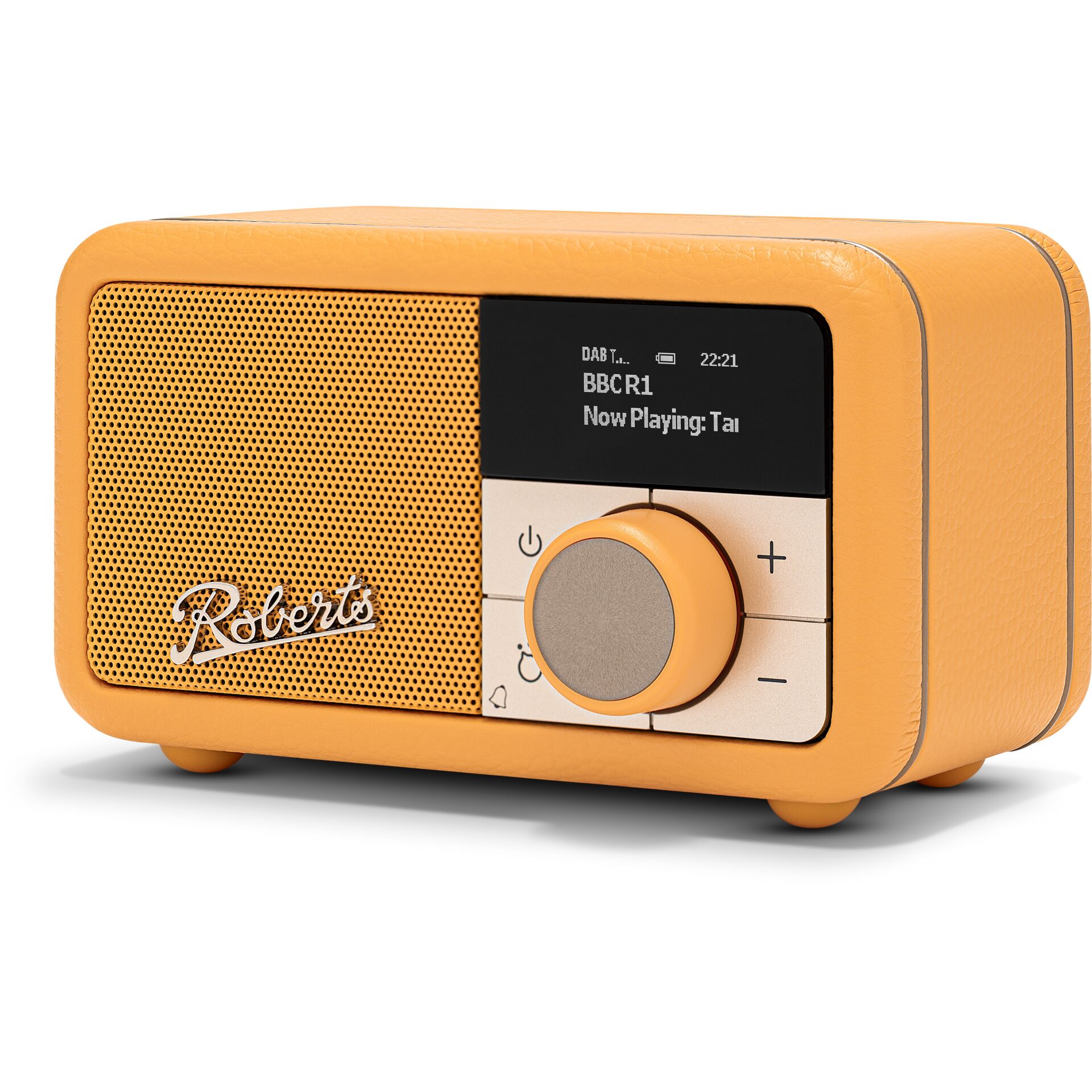 Radio, Portables, Orange, Lautsprecher, Drehknopf