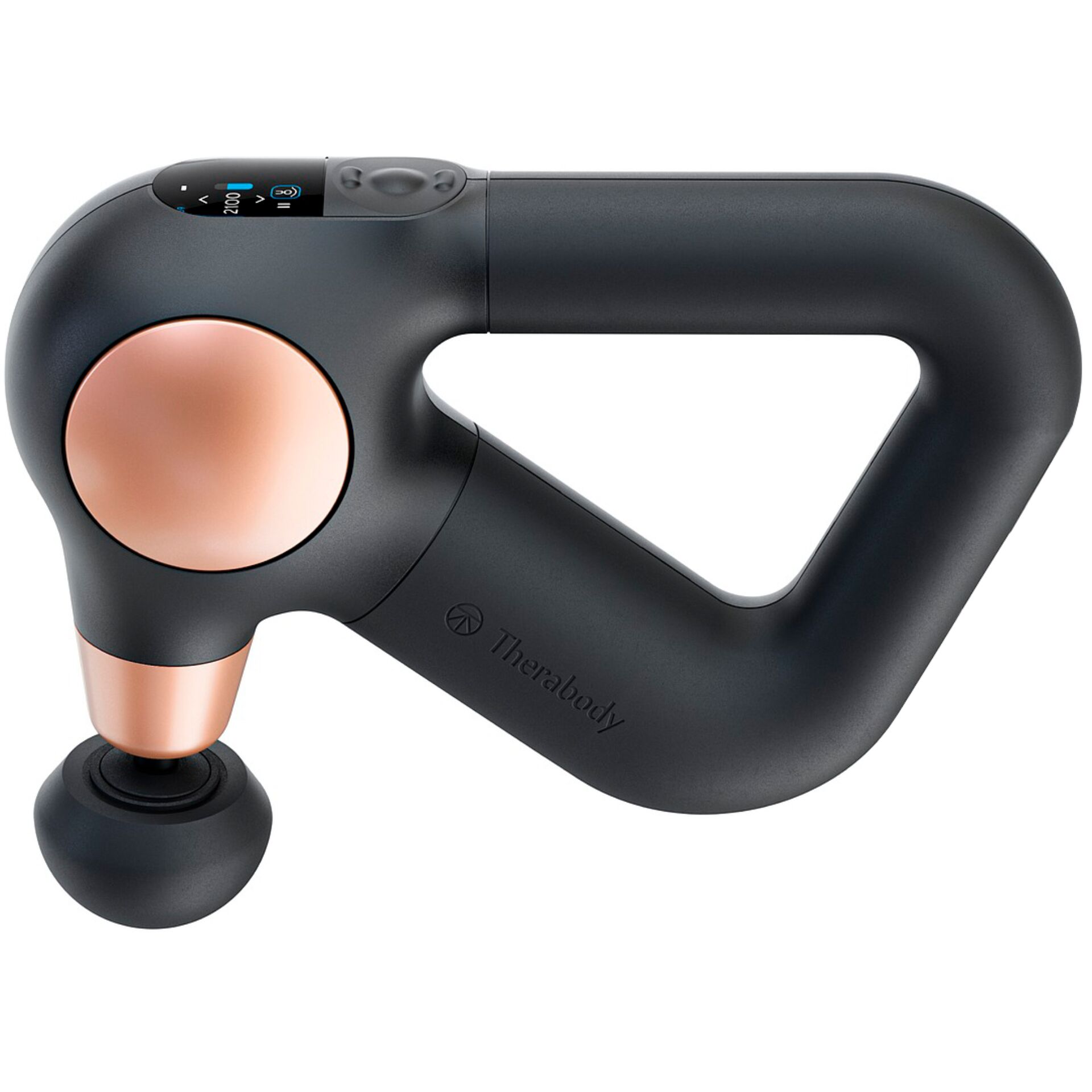 Massage, Handheld, Cordless, Schwarz, Rosenholzfarben