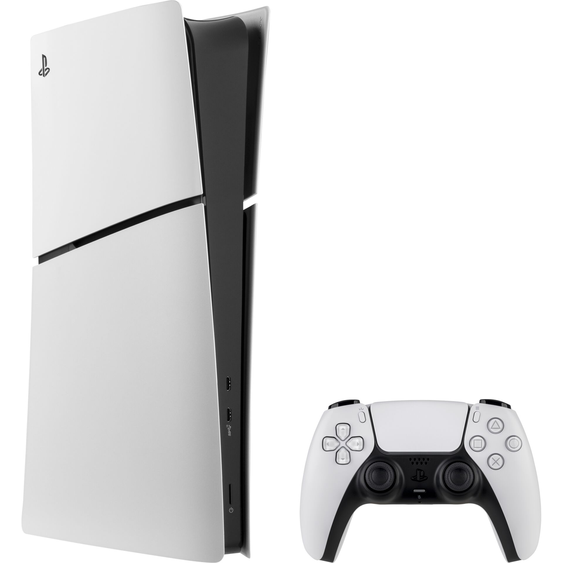 PlayStation 5, Konsole, Weiß, Digital Edition, Controller