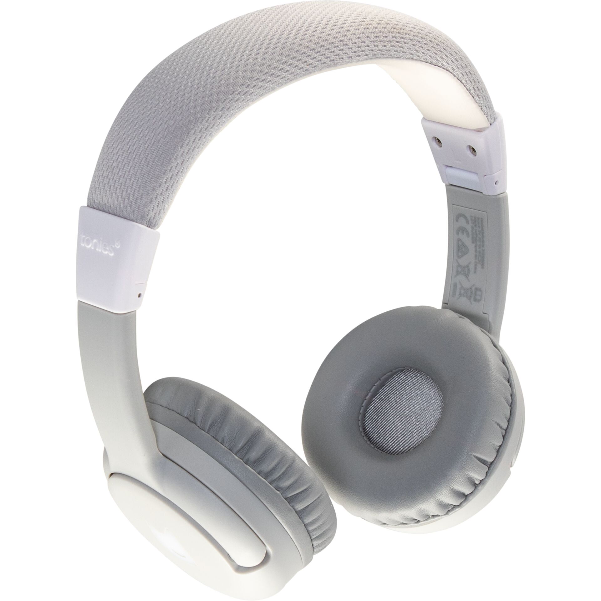 Kopfhörer, Over-Ear, grau, Mesh-Ohrpolster, flexibles Band