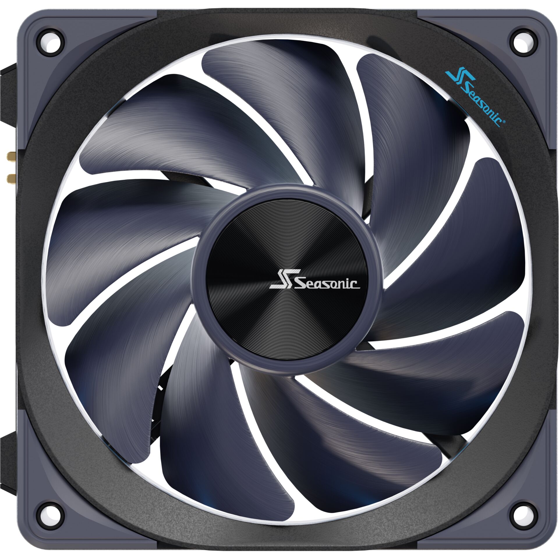 pc-lüfter, cpu-lüfter, gehäuse-lüfter, blätter, seasonic