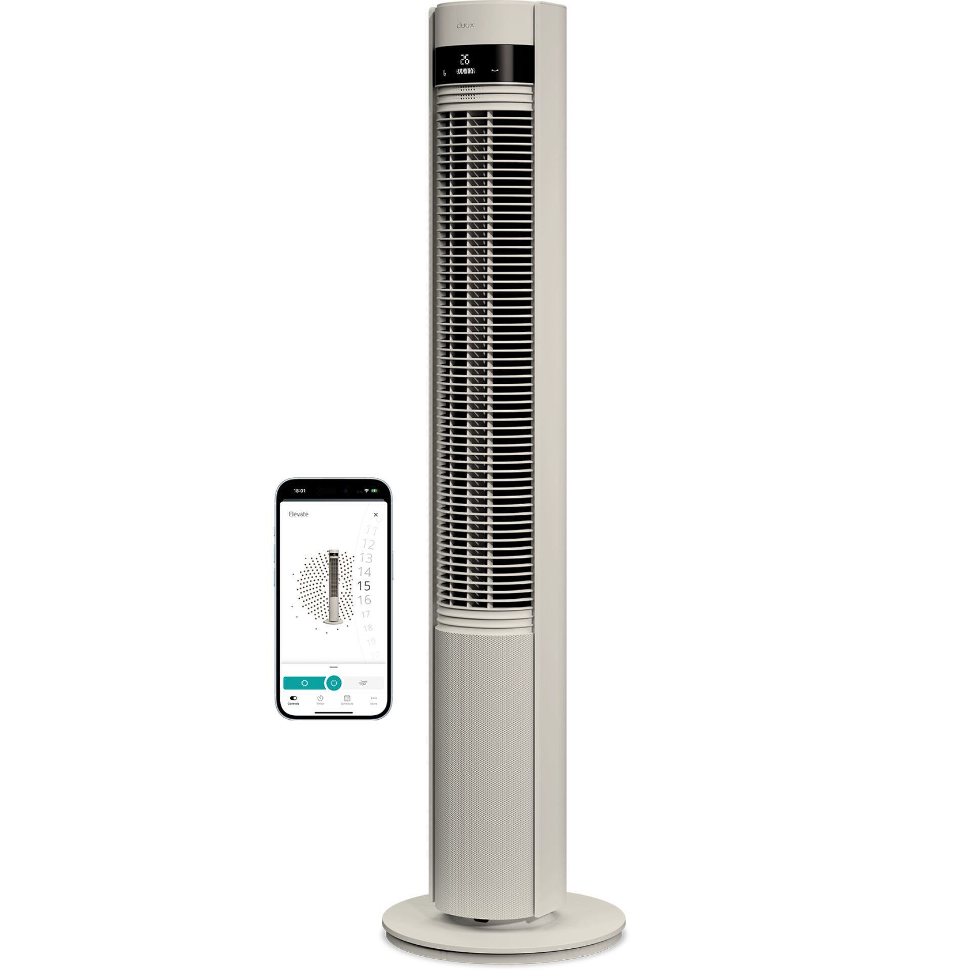 Turmventilator, Luftturm, Fernbedienung, hoher Ventilator, verstellbare Geschwindigkeit