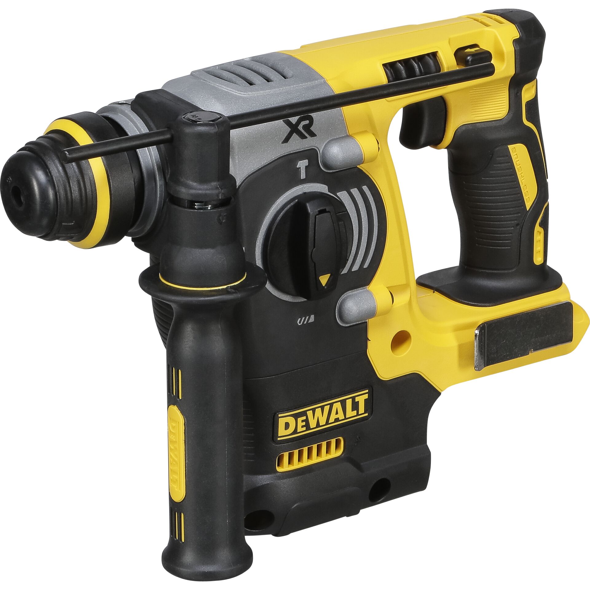 Bohrhammer, Akkuschrauber, Kombination, Grau|Schwarz|Gelb, Werkzeug, Akku-Bohrhammer, Dewalt, großer Griff, Gelb-Schwarz, Winkelrotationswerkzeug